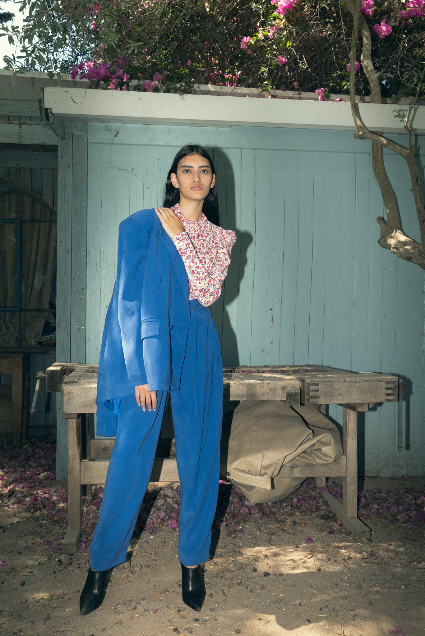 SABINA MUSAYEV - diagonal_viscose_blend_blue_fw_22_23