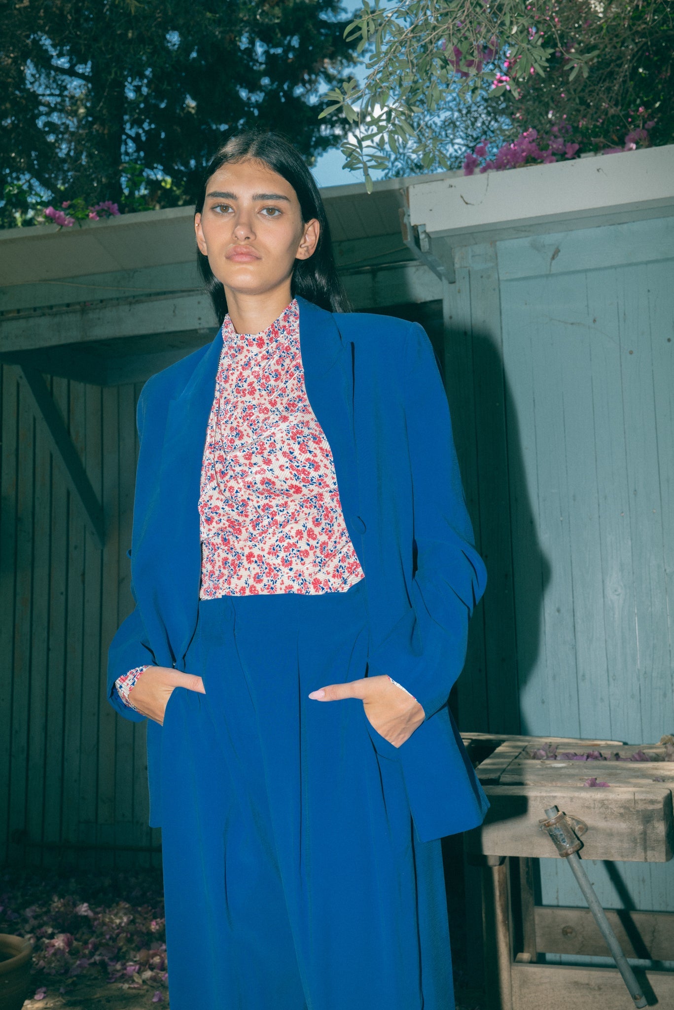 SABINA MUSAYEV - diagonal_viscose_blend_blue_fw_22_23