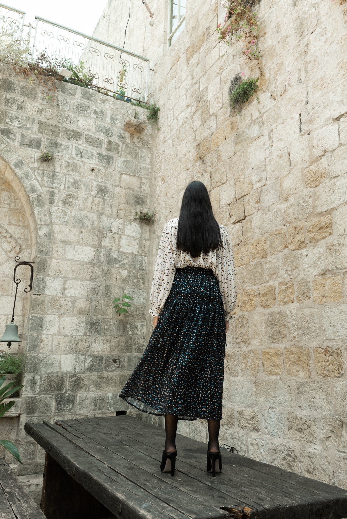 SABINA MUSAYEV - butterfly_print_on_chiffon_black_fw_22_23