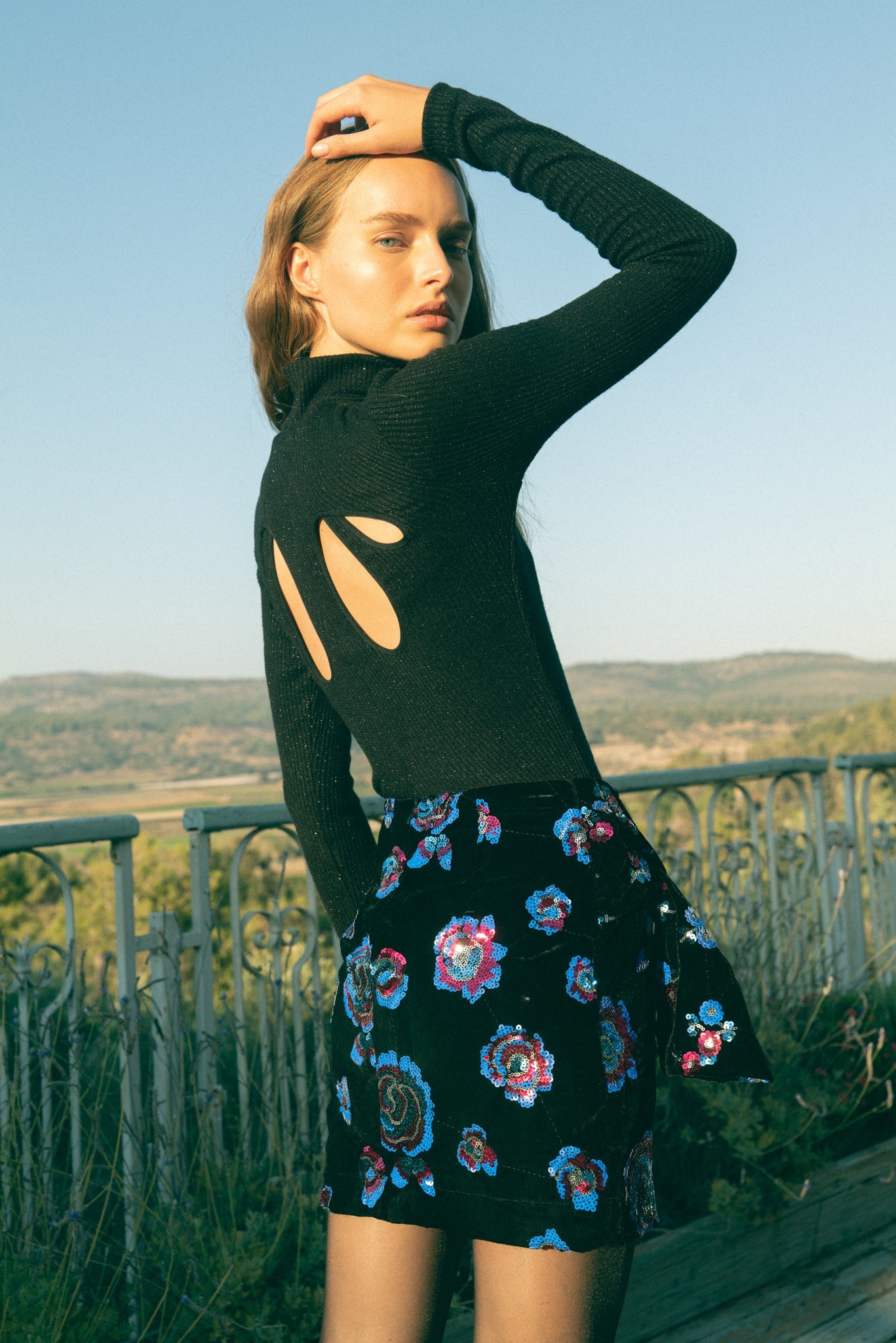 SABINA MUSAYEV - velvet_sequins_embroidery_black_fw_22_23