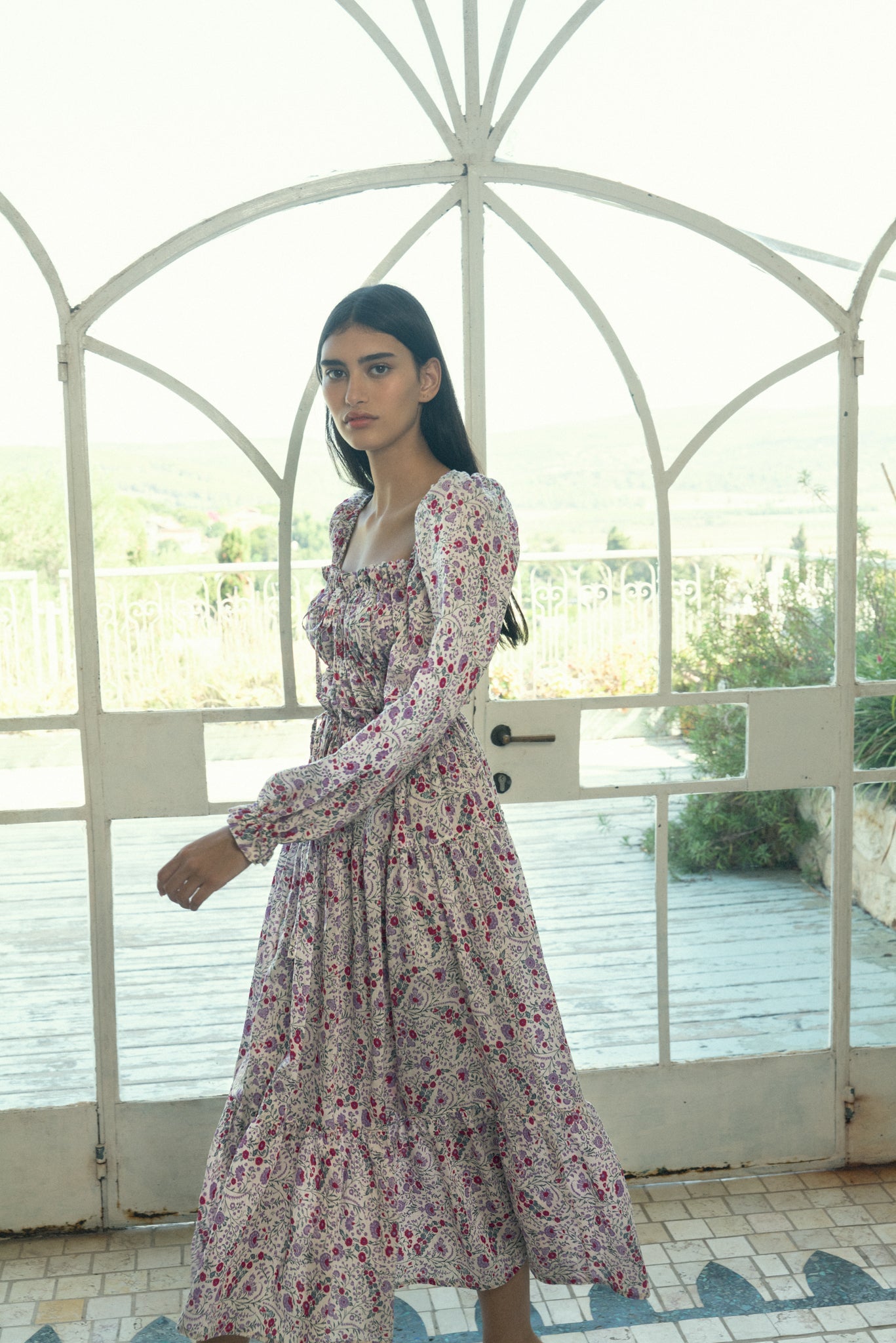 SABINA MUSAYEV - printed_woven_viscose_ivory_fw_22_23