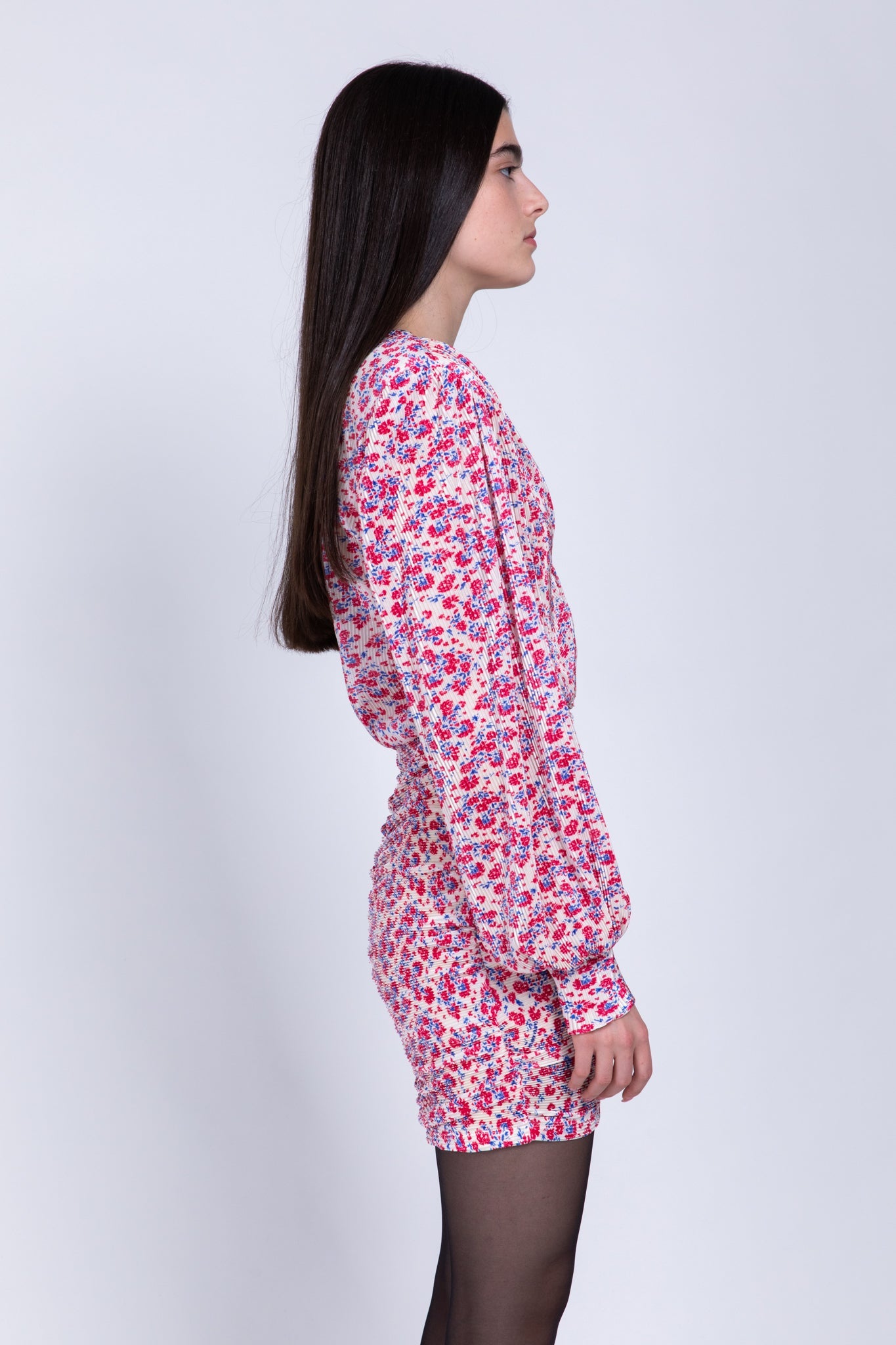SABINA MUSAYEV - printed_pleated_knit_ivory_fw_22_23