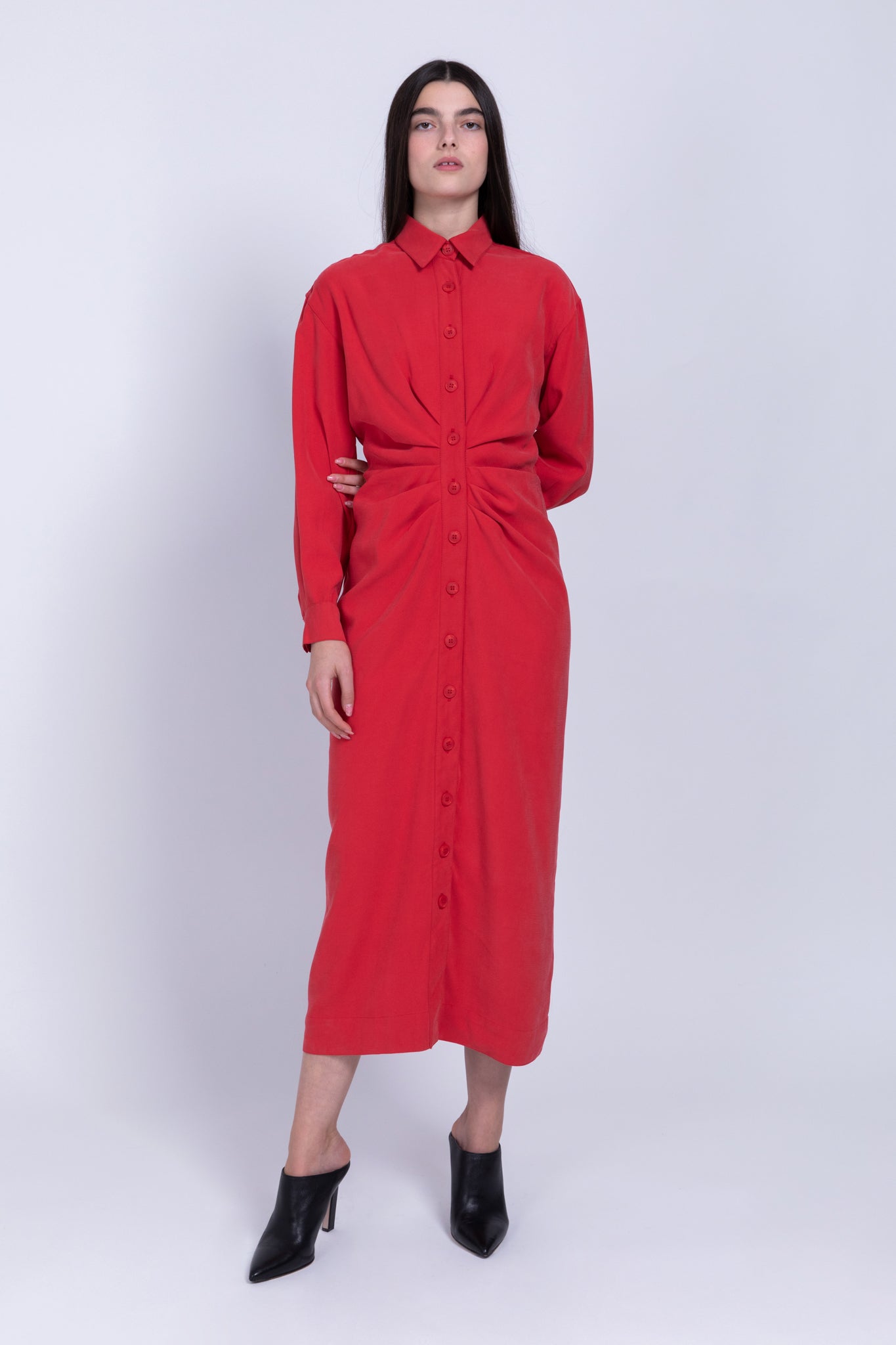 SABINA MUSAYEV - diagonal_viscose_blend_red_fw_22_23