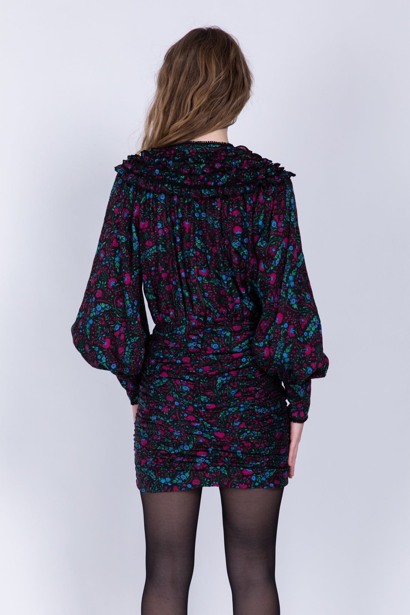 SABINA MUSAYEV - printed_woven_viscose_black_fw_22_23