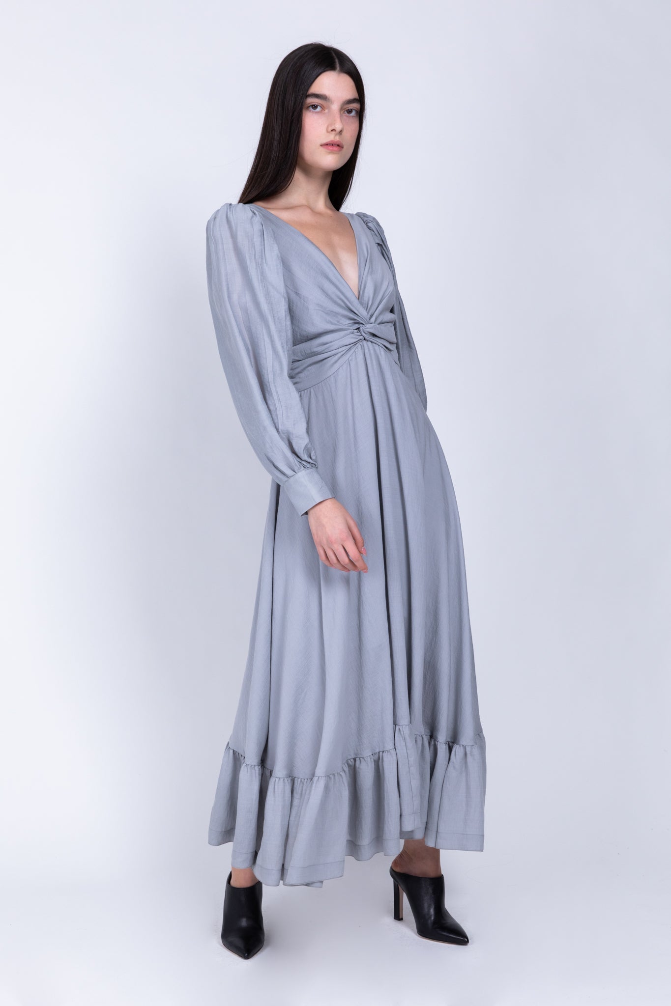 SABINA MUSAYEV - woven_viscose_blend_grey_fw_22_23
