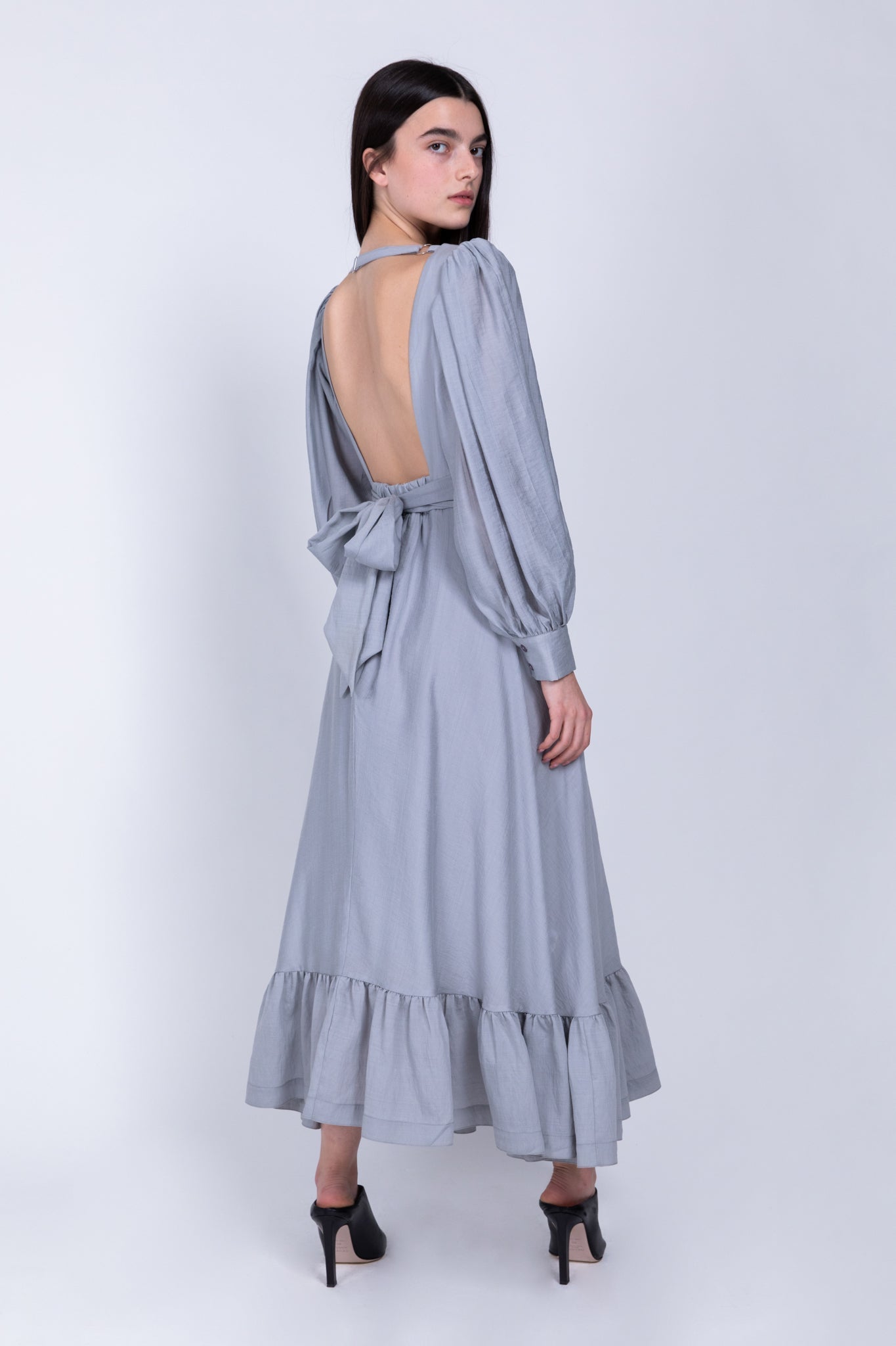 SABINA MUSAYEV - woven_viscose_blend_grey_fw_22_23