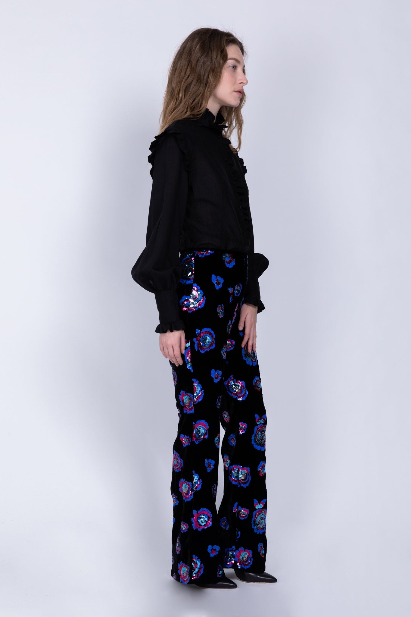 SABINA MUSAYEV - velvet_sequins_embroidery_black_fw_22_23