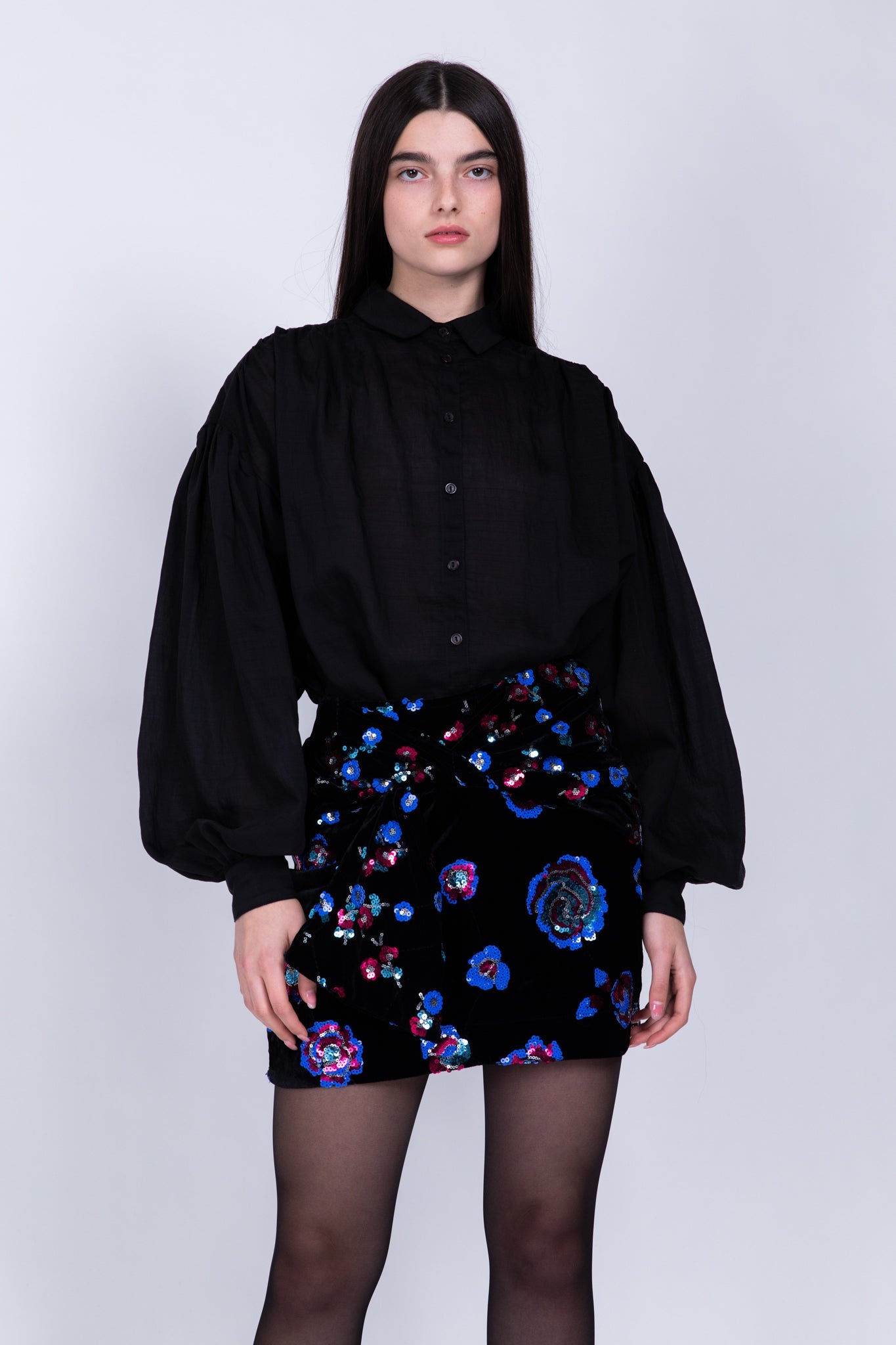 SABINA MUSAYEV - velvet_sequins_embroidery_black_fw_22_23