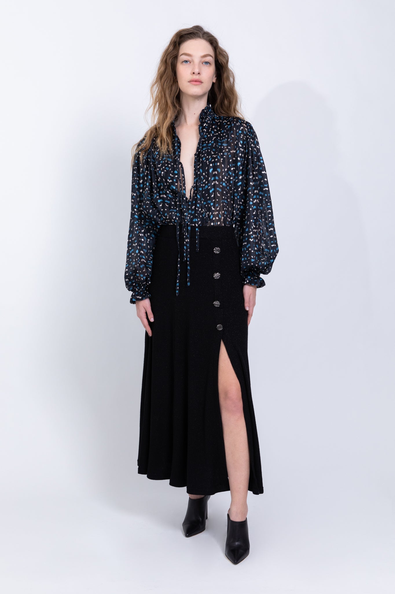 SABINA MUSAYEV - lurex_rib_knit_black_fw_22_23
