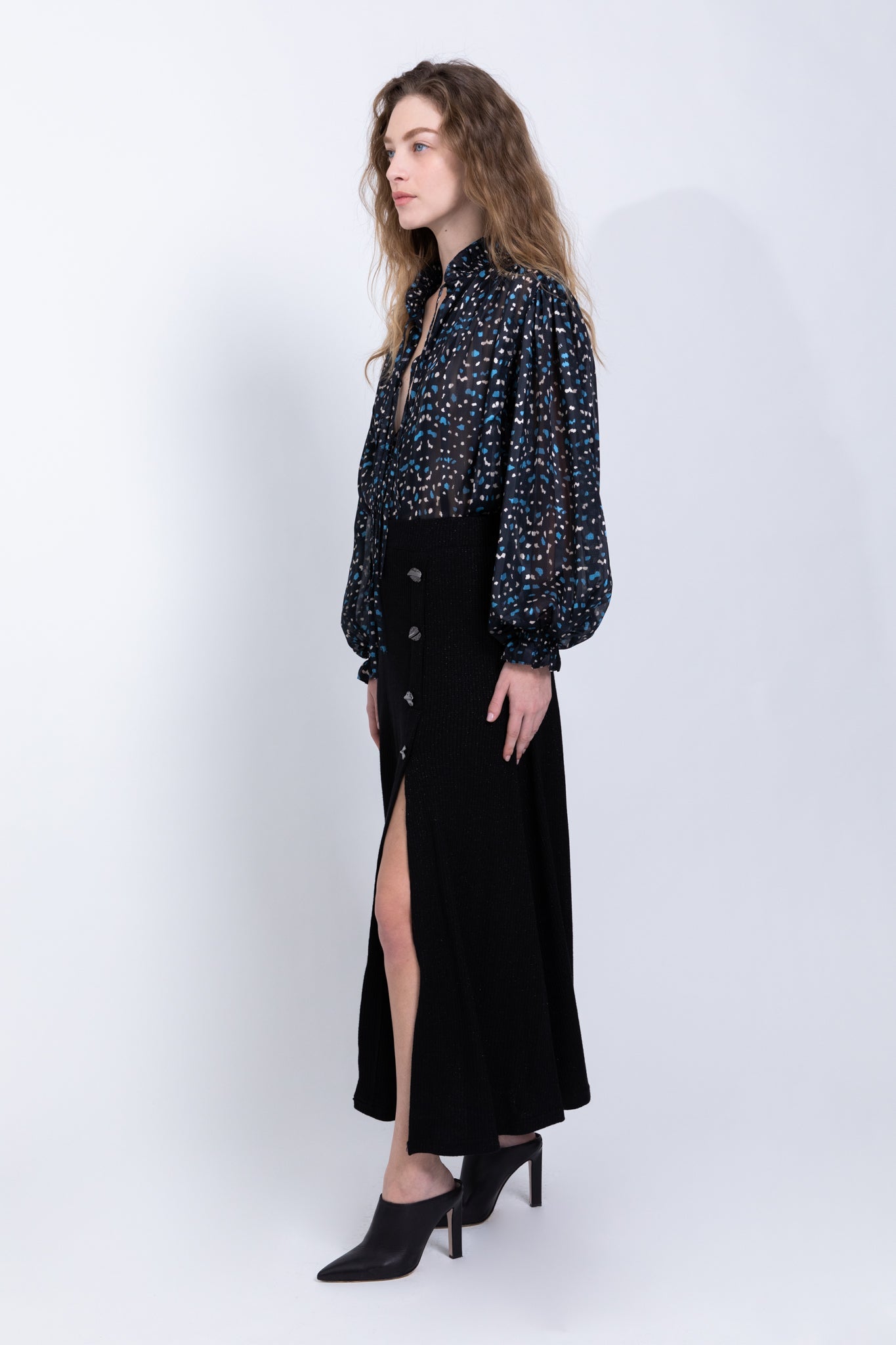 SABINA MUSAYEV - lurex_rib_knit_black_fw_22_23