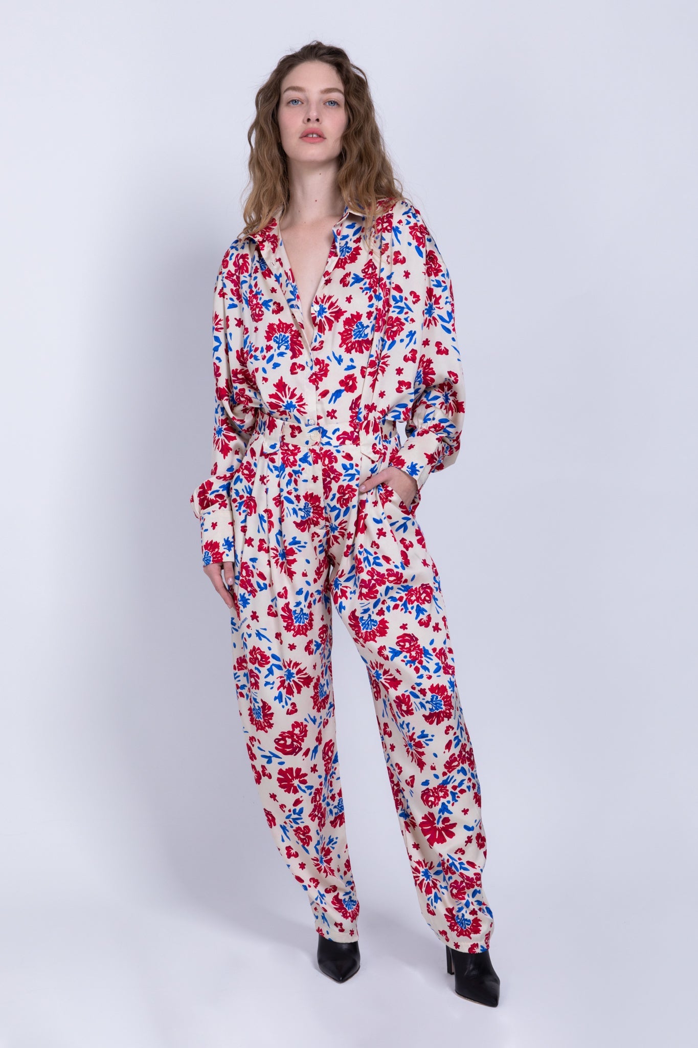 SABINA MUSAYEV - floral_print_on_satin_ivory_fw_22_23