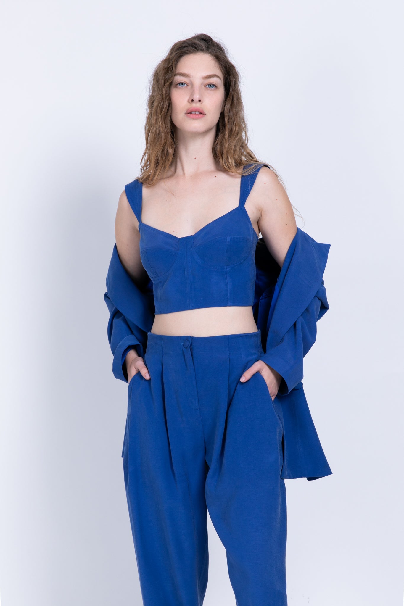 SABINA MUSAYEV - diagonal_viscose_blend_blue_fw_22_23