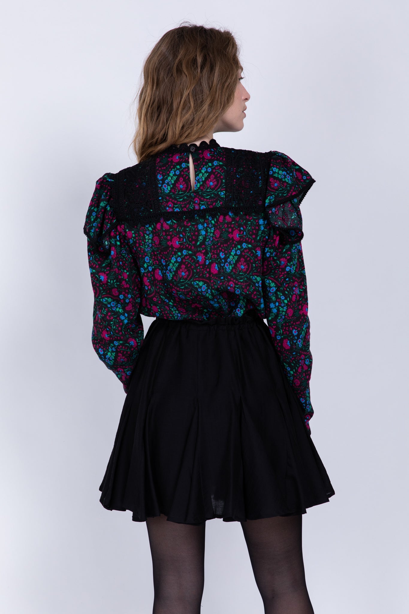 SABINA MUSAYEV - printed_woven_viscose_black_fw_22_23