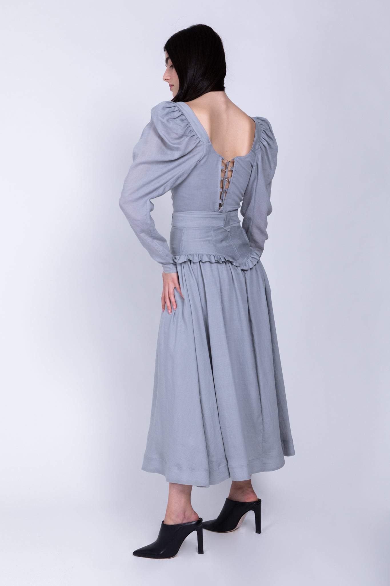 SABINA MUSAYEV - woven_viscose_blend_grey_fw_22_23