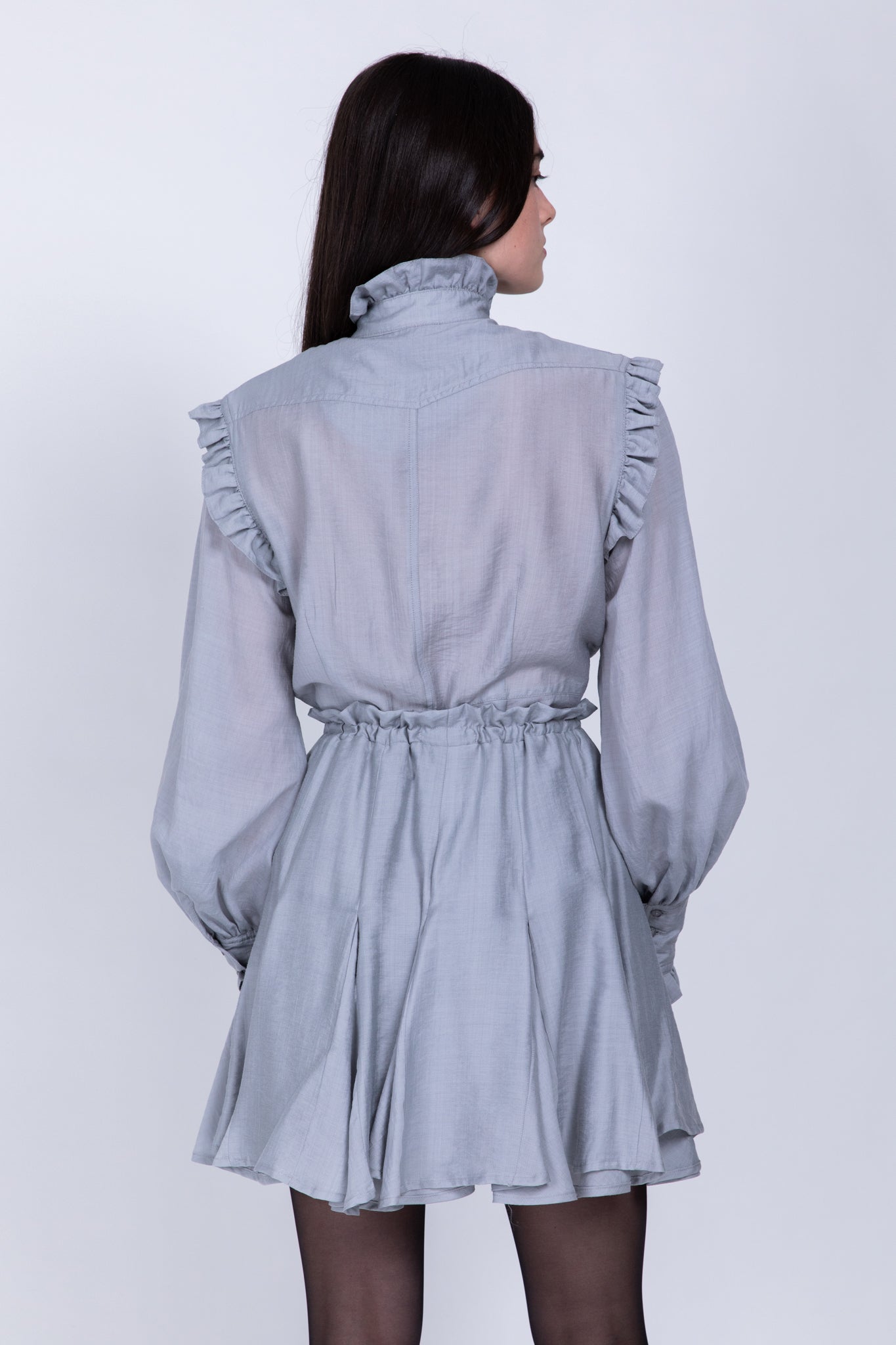 SABINA MUSAYEV - woven_viscose_blend_grey_fw_22_23