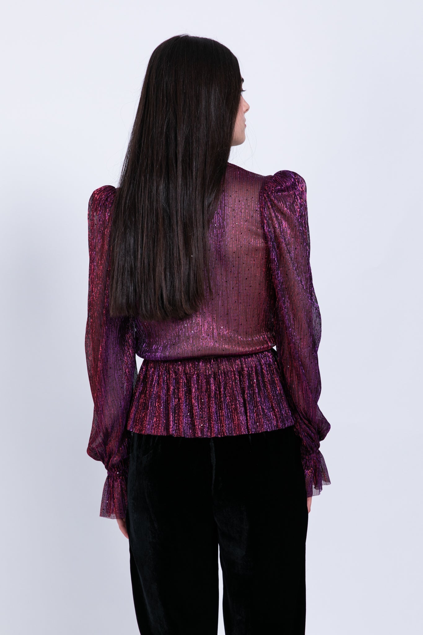 SABINA MUSAYEV - pleated_knit_w_sequins_multi_red_fw_22_23