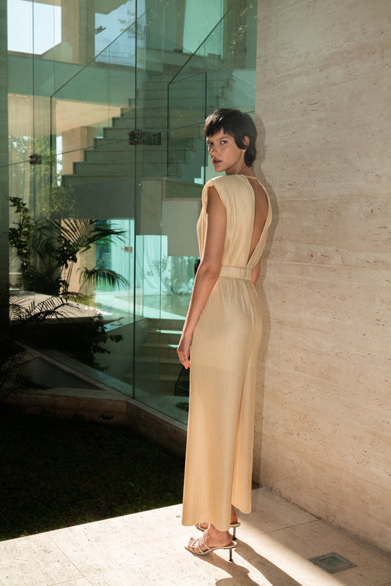 SABINA MUSAYEV - pleated_knit_raffia_ss_22