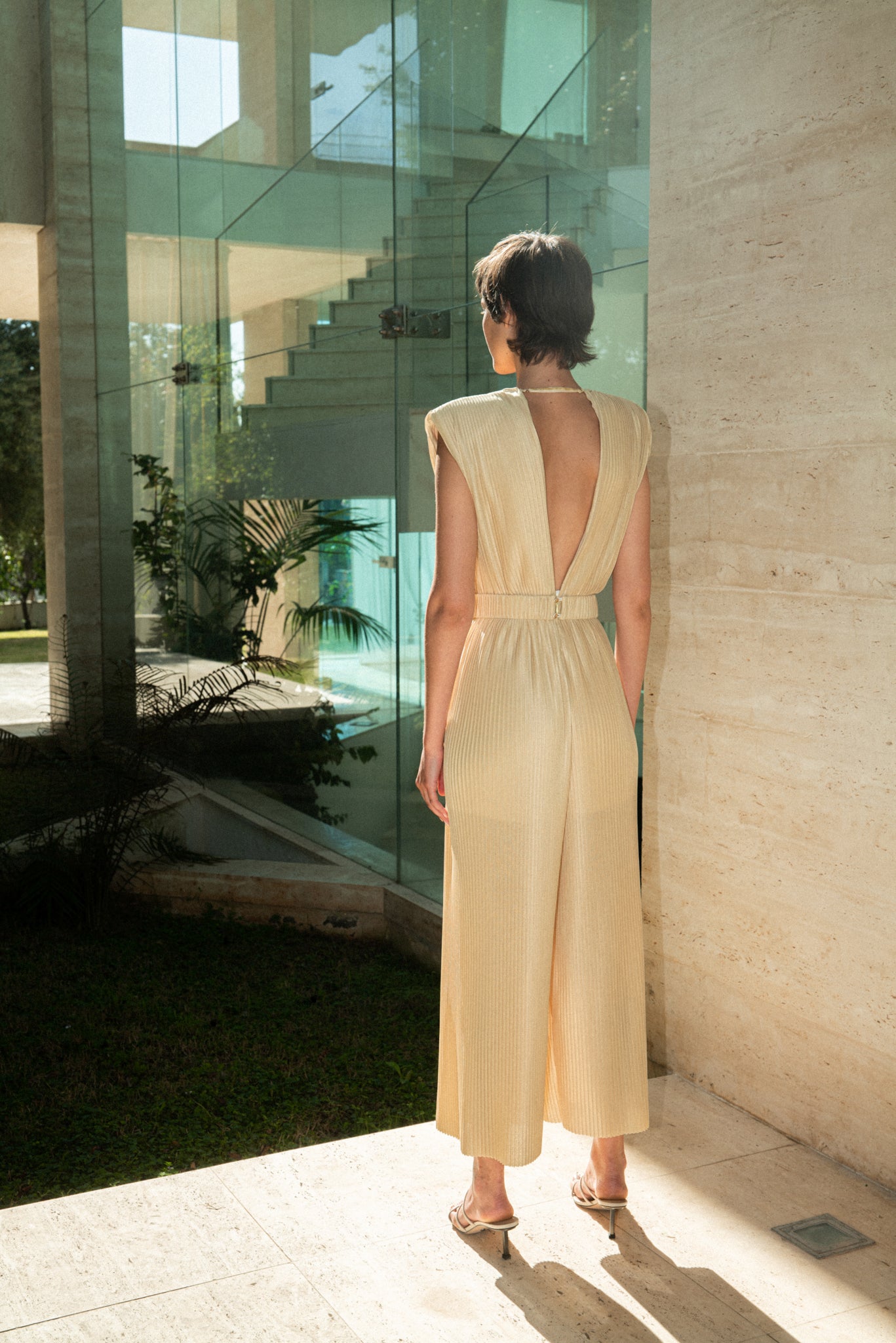 SABINA MUSAYEV - pleated_knit_raffia_ss_22