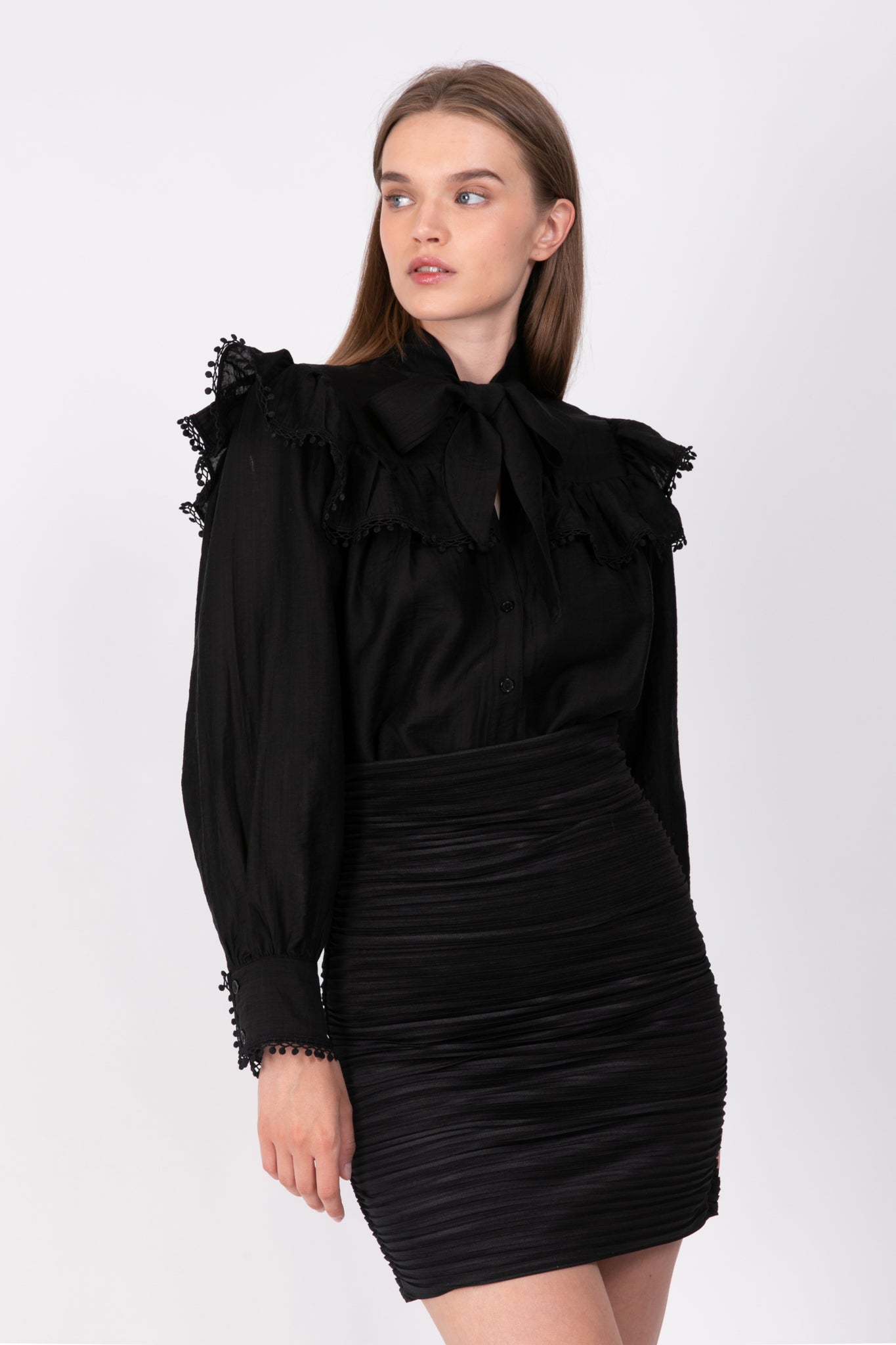 SABINA MUSAYEV - woven_viscose_black_ss_22
