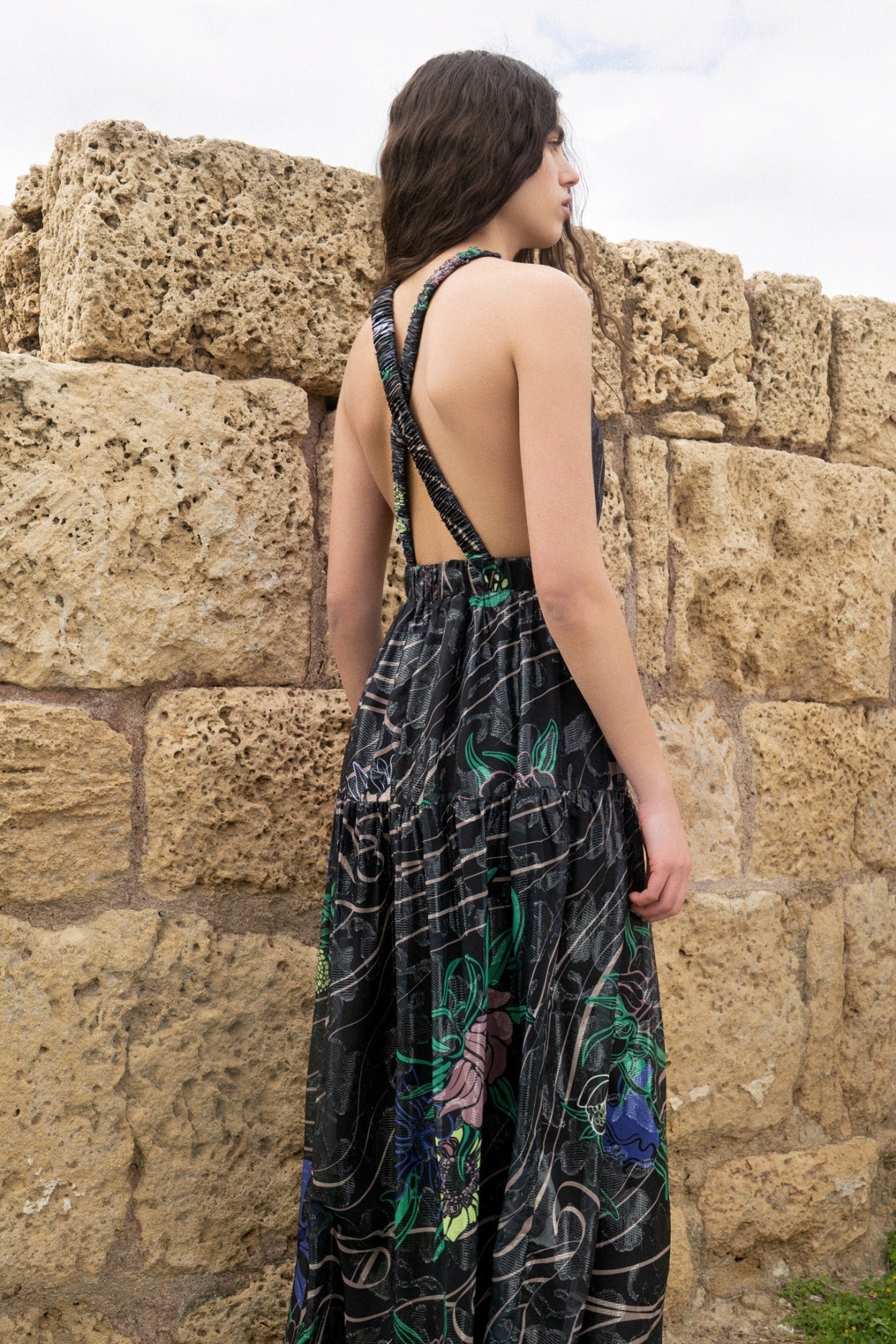 SABINA MUSAYEV - floating_garden_jacquard_organza_black_23