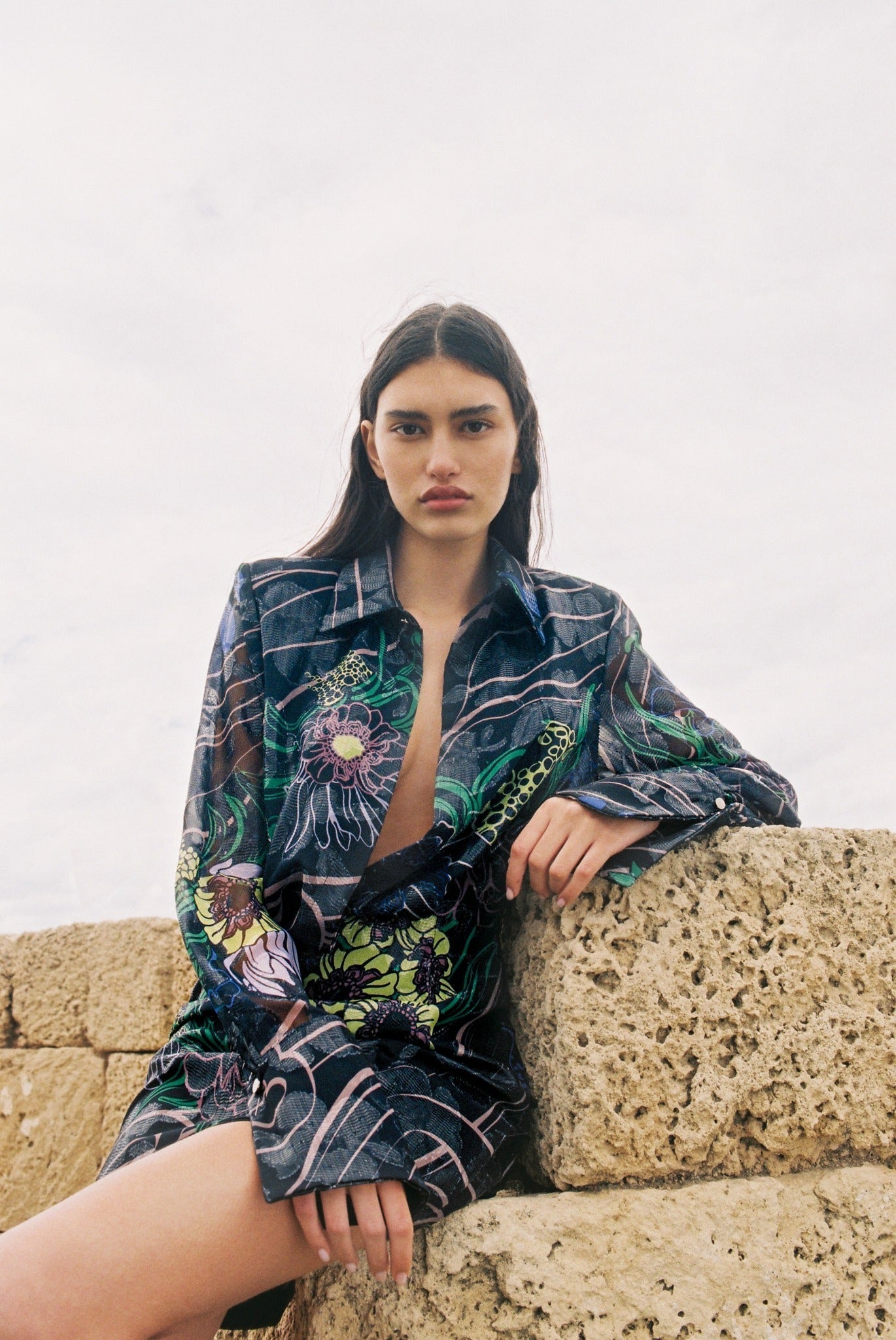 SABINA MUSAYEV - floating_garden_jacquard_organza_black_23