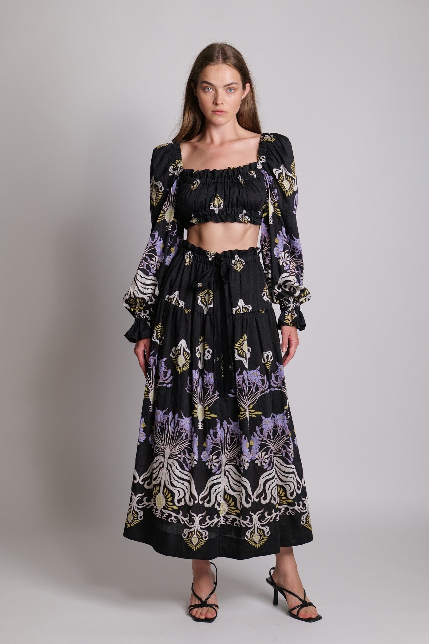 SABINA MUSAYEV - folk_blossom_woven_viscose_black_ss_23