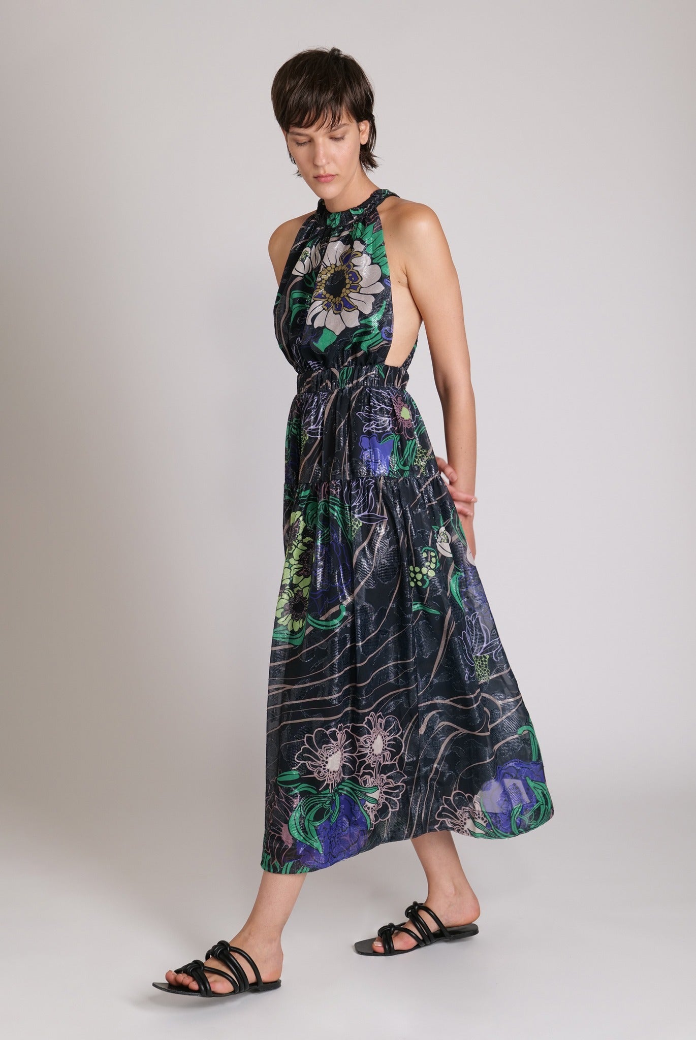 SABINA MUSAYEV - floating_garden_jacquard_organza_black_23