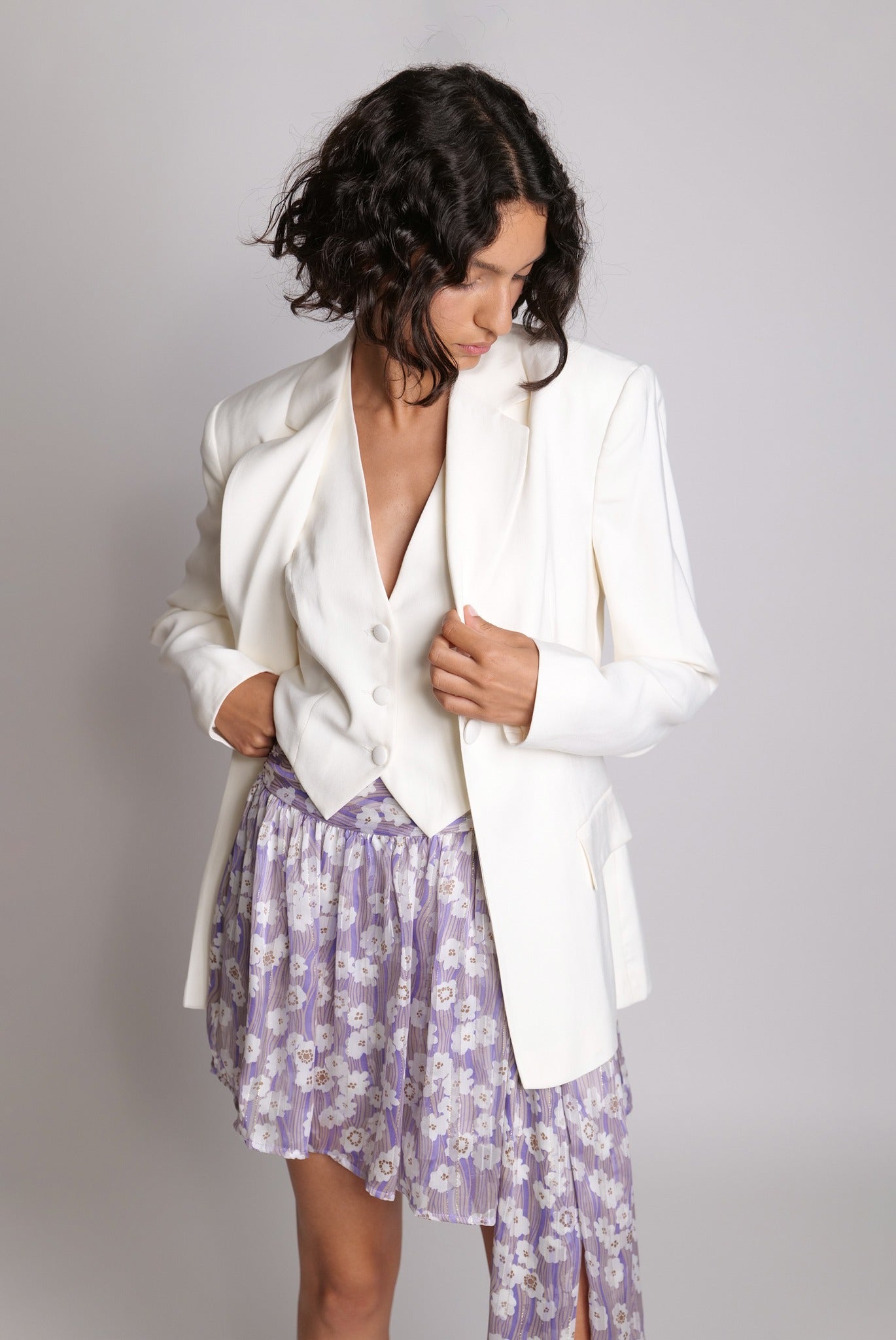 SABINA MUSAYEV - botanical_vine_chiffon_w_lurex_lilac