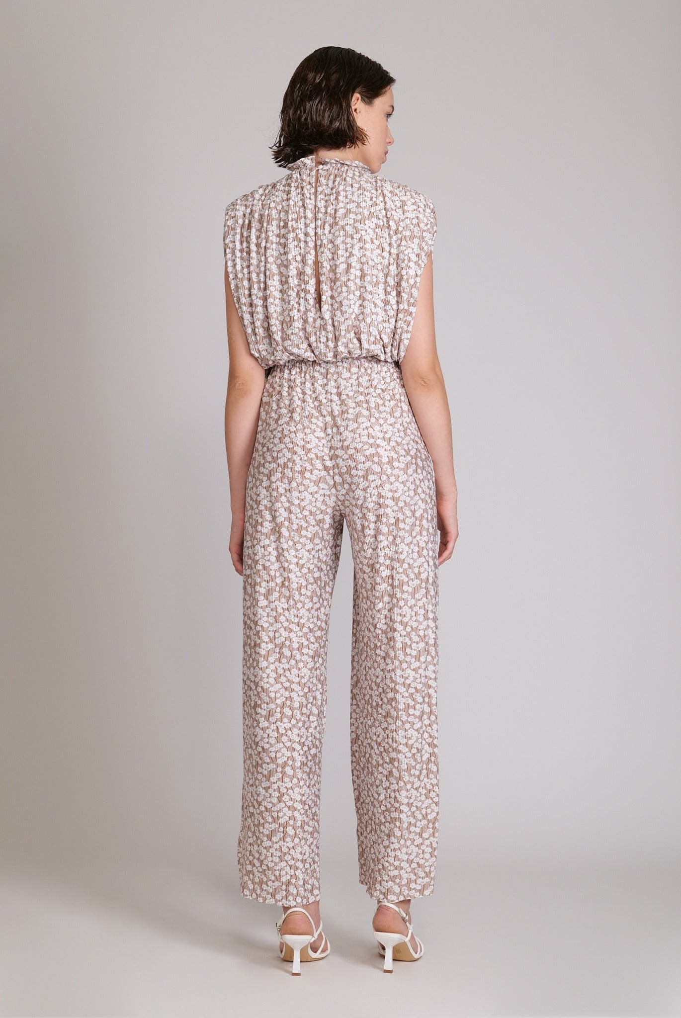 SABINA MUSAYEV - botanical_vine_pleated_knit_brown
