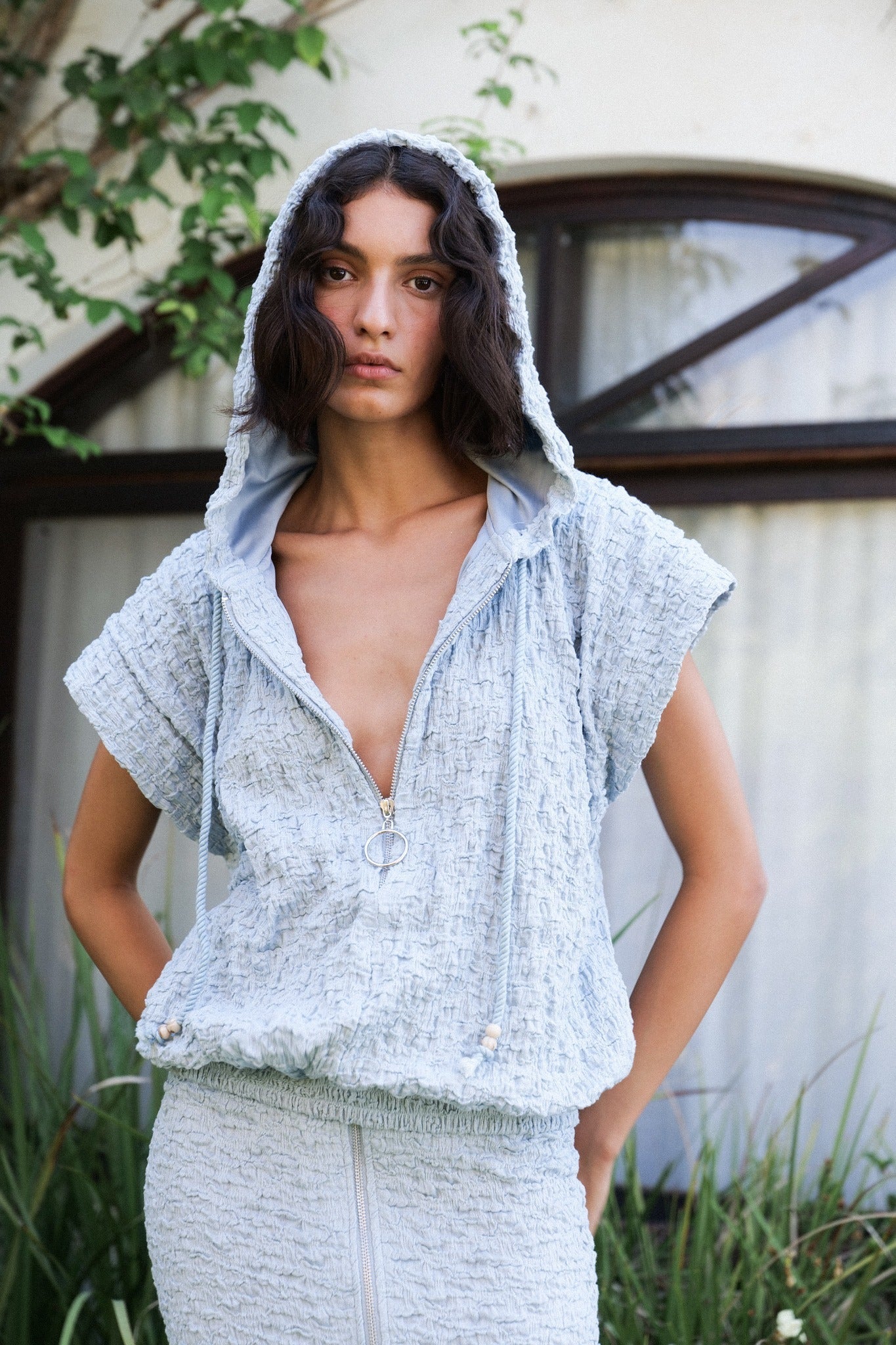 SABINA MUSAYEV - crinkled_knit_sky_blue_23_24