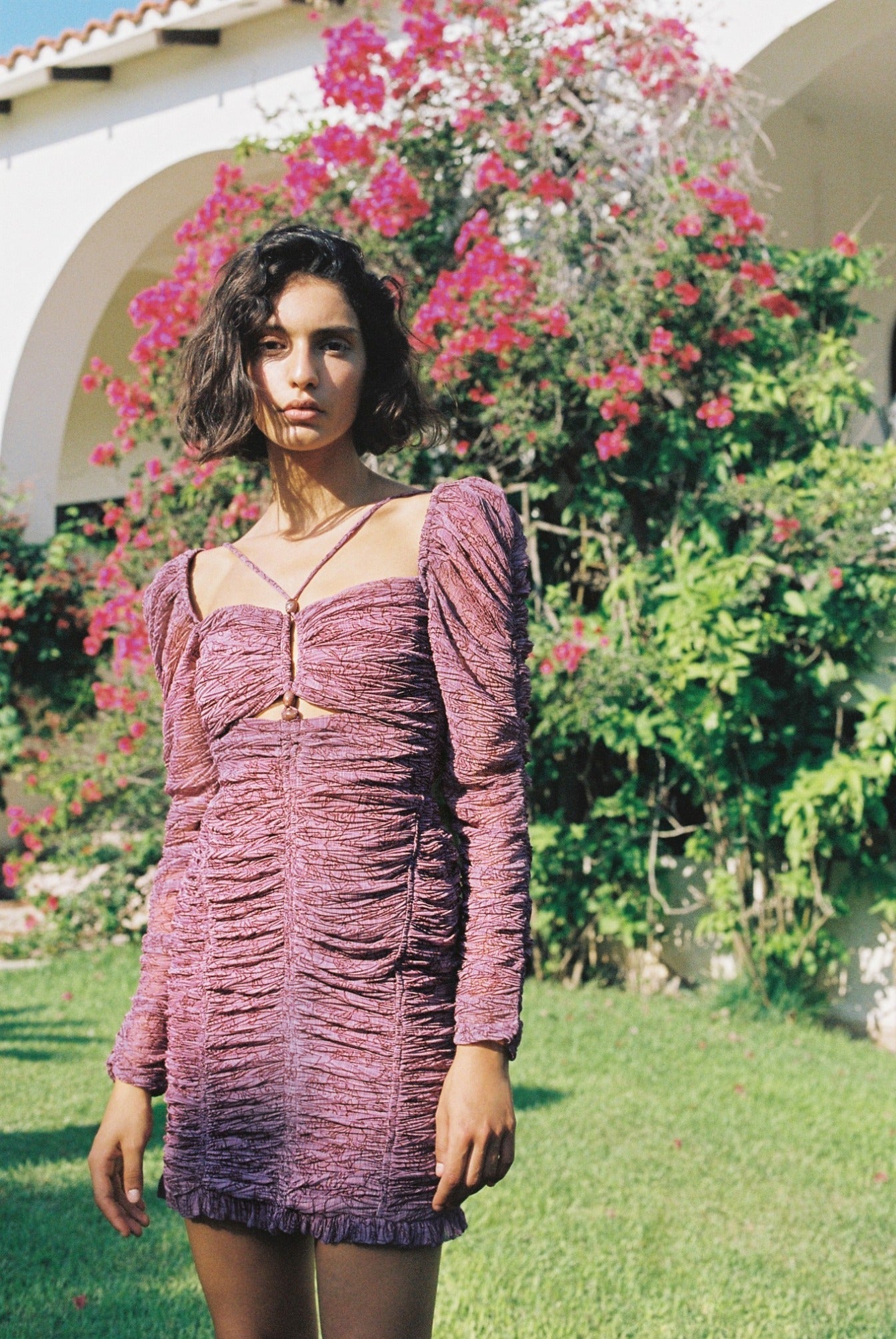 SABINA MUSAYEV - folk_pleated_chiffon_antique_rose_23_24