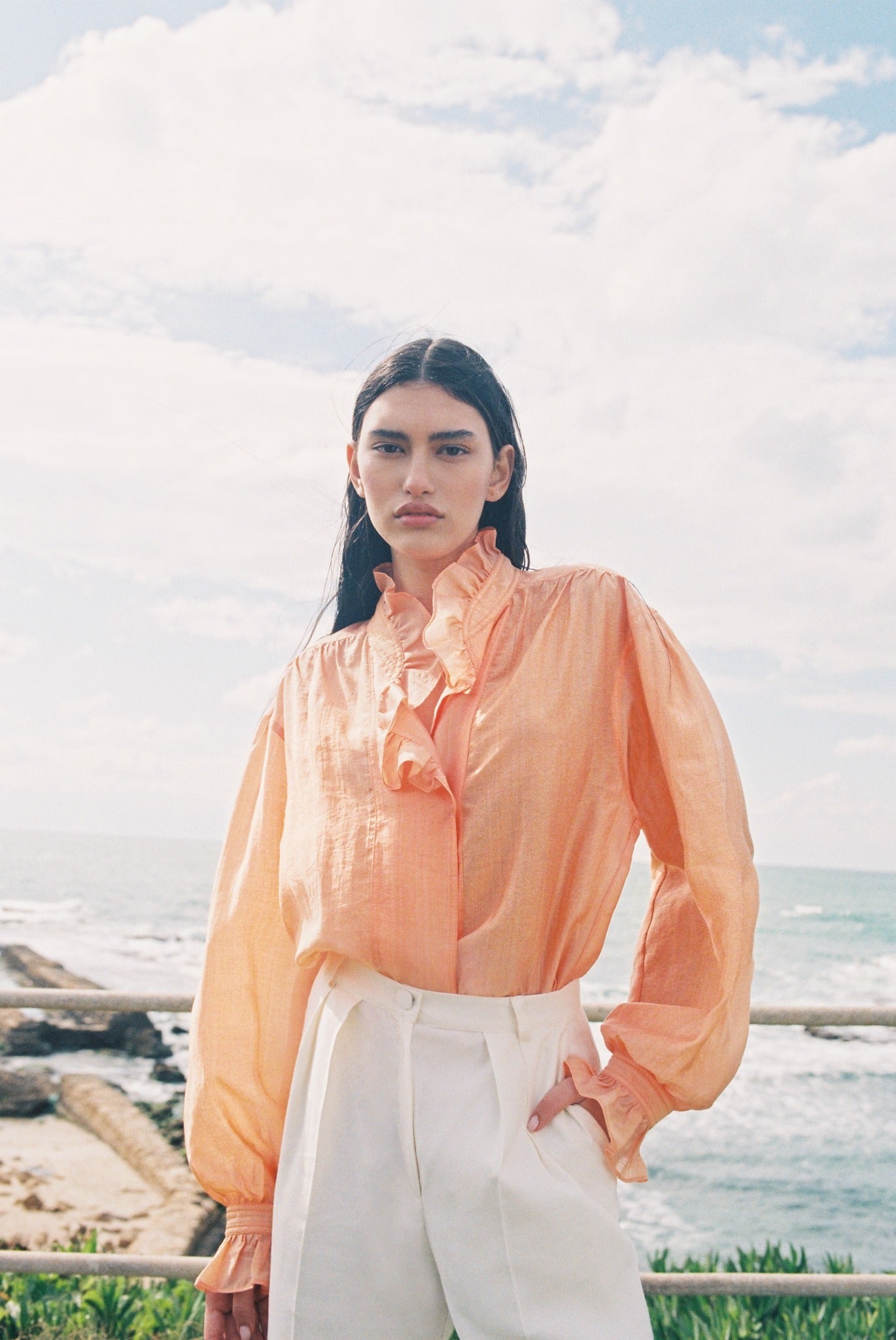 SABINA MUSAYEV - woven_viscose_blend_peach_23