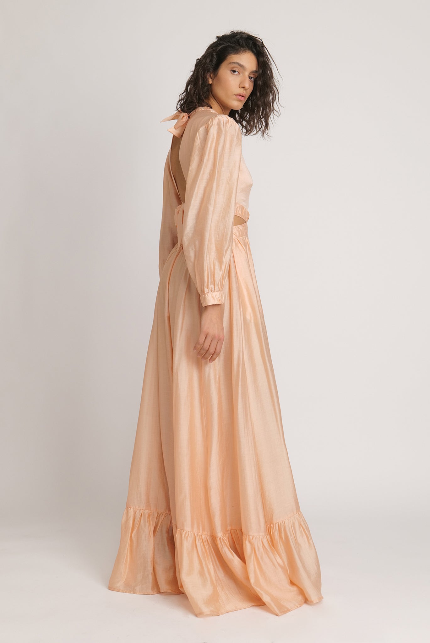 SABINA MUSAYEV - woven_viscose_blend_pearl_blush_fw_23_24