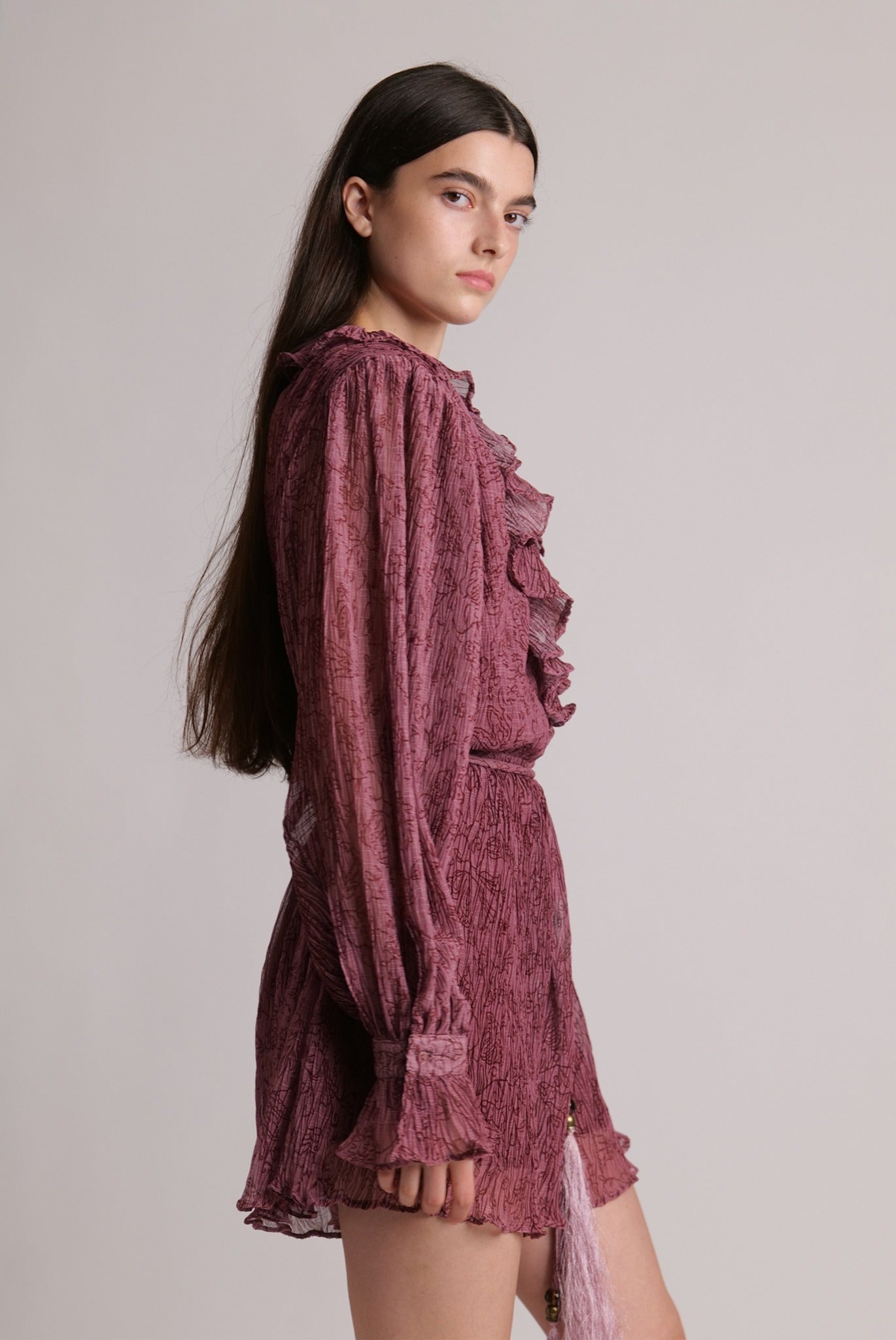 SABINA MUSAYEV - folk_pleated_chiffon_antique_rose_23_24