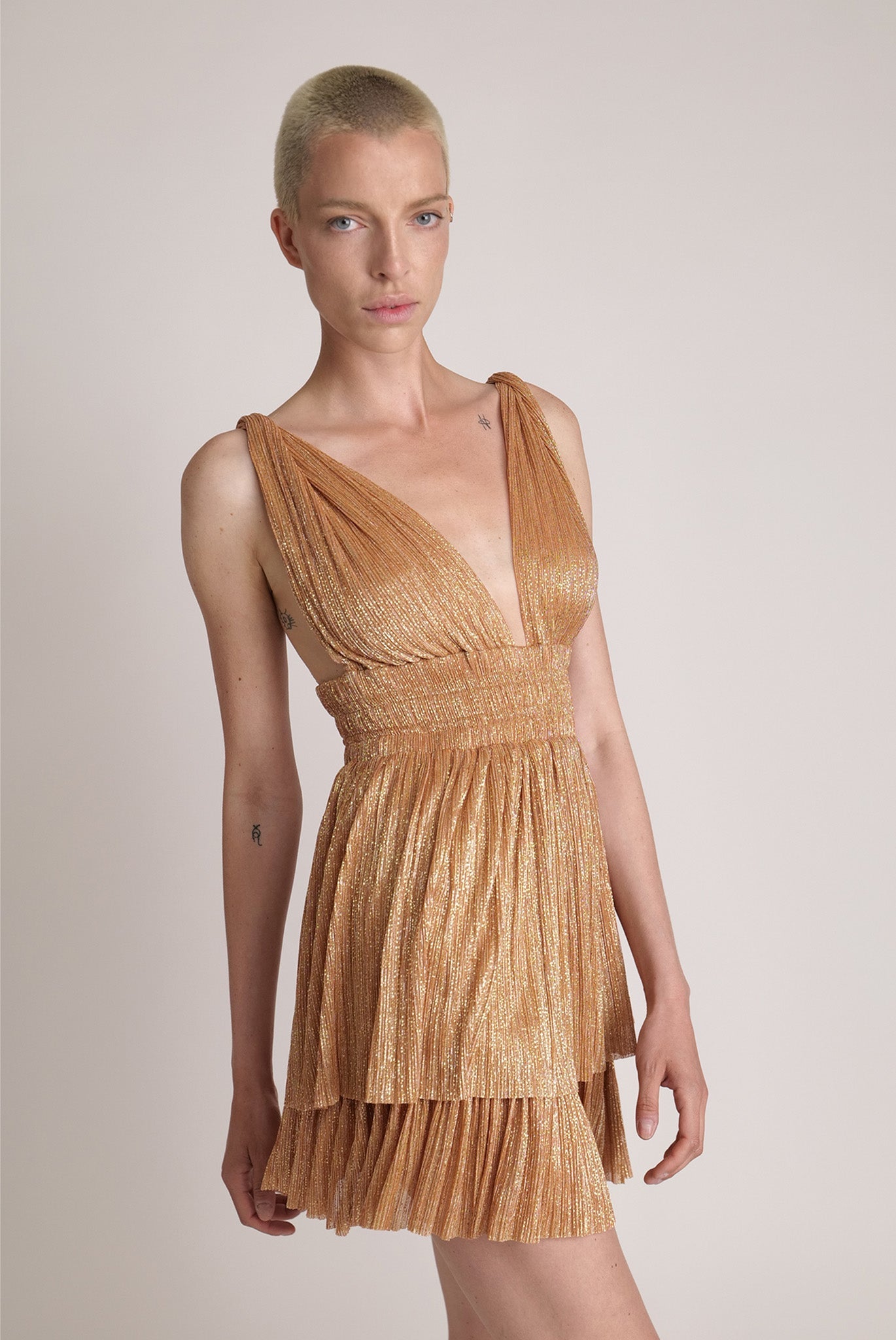SABINA MUSAYEV - ray_lurex_w_sprinkled_foil_mandarine_spring_24