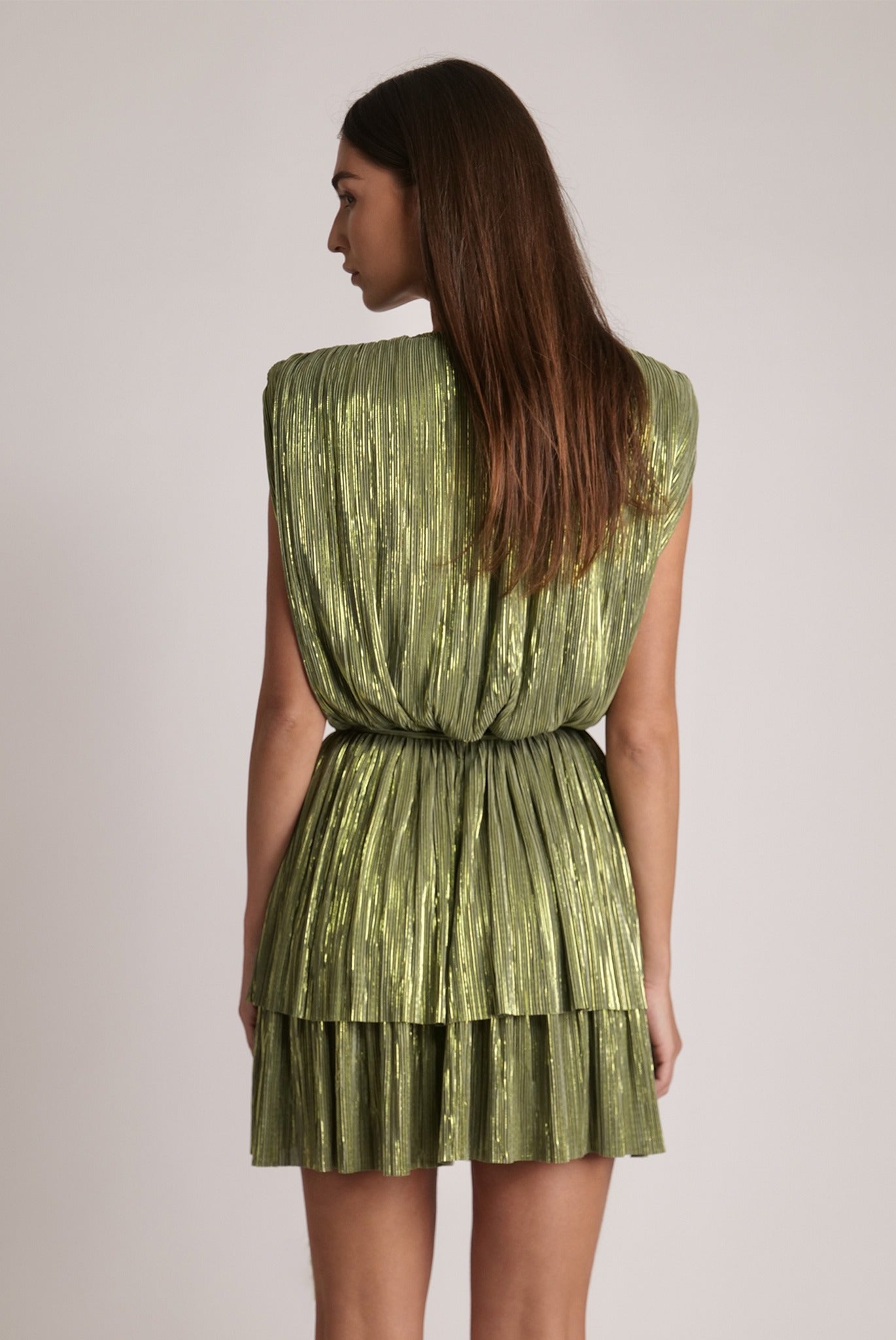 SABINA MUSAYEV - pleated_knit_w_foil_olive_green_spring_24