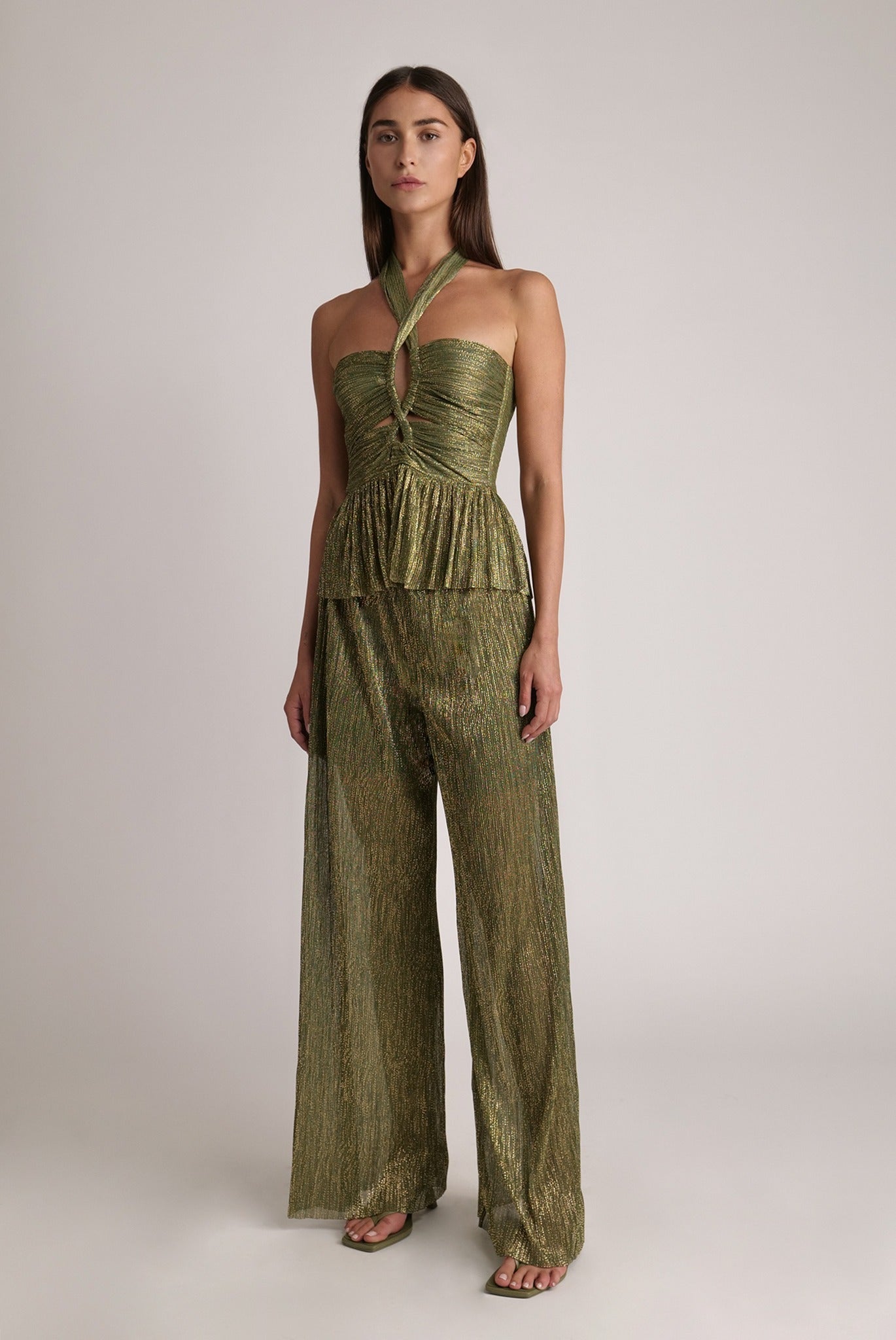 SABINA MUSAYEV - ray_lurex_w_sprinkled_foil_moss_green_spring_24