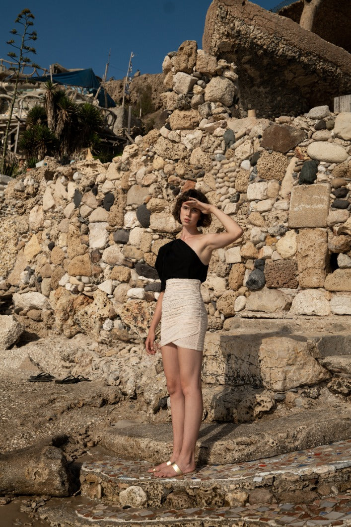 SABINA MUSAYEV - pleated_knit_ivory_ss_21