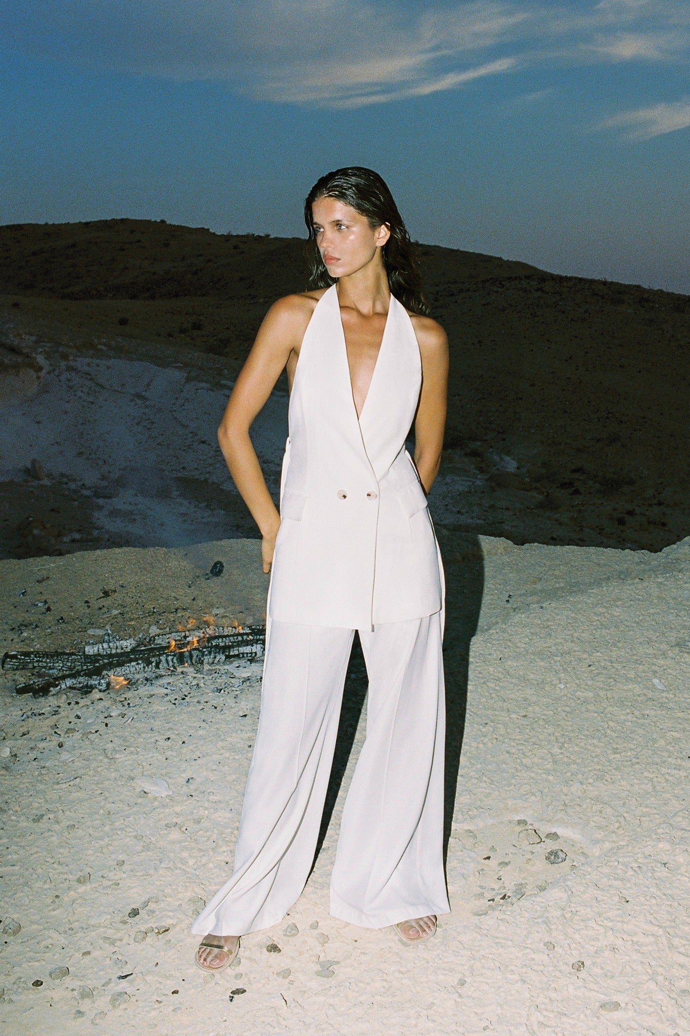 SABINA MUSAYEV - diagonal_viscose_blend_white_snow_summer_24