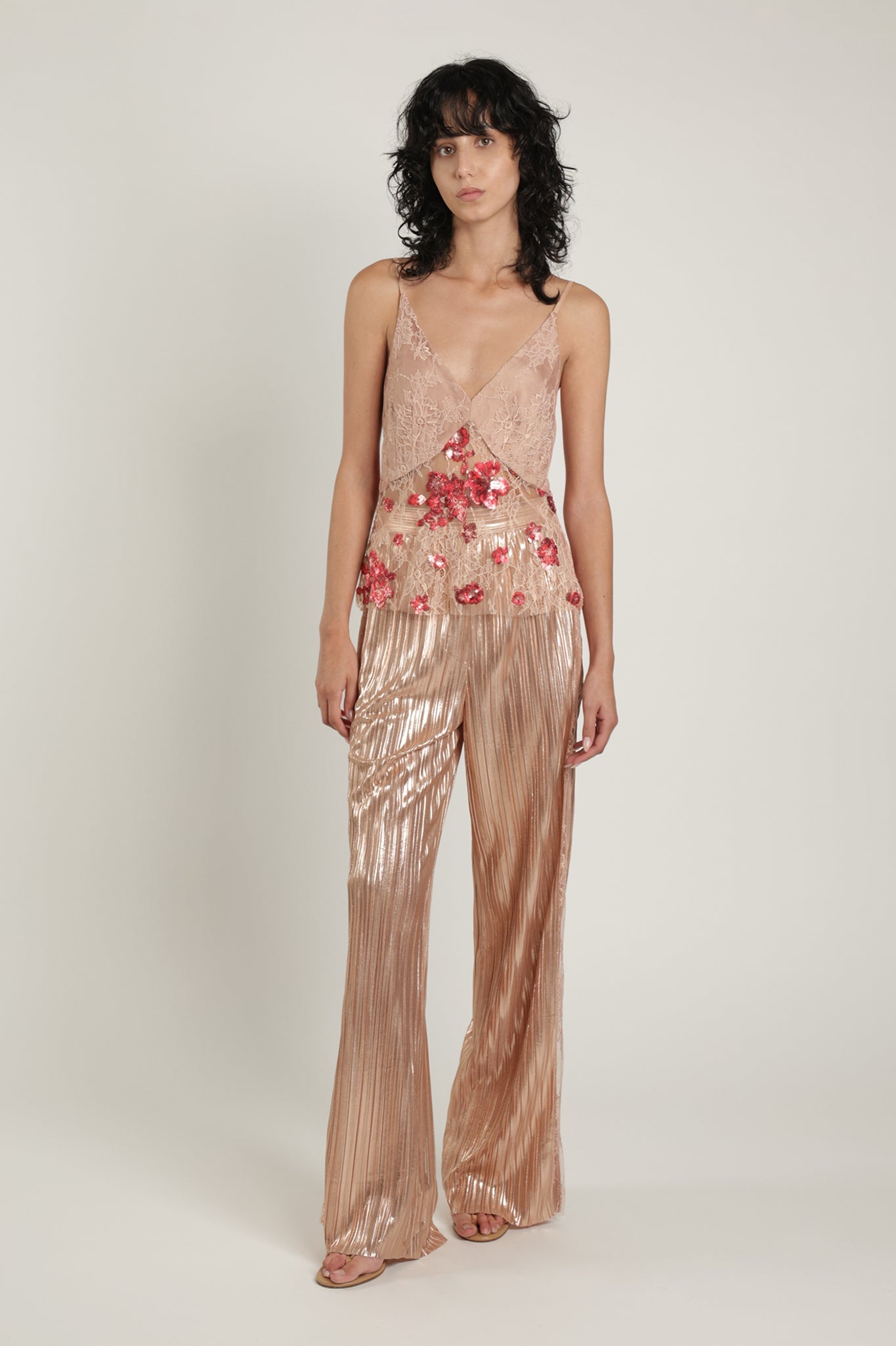 SABINA MUSAYEV - floral_sequin_on_soltice_lace_red_on_nude_summer_24