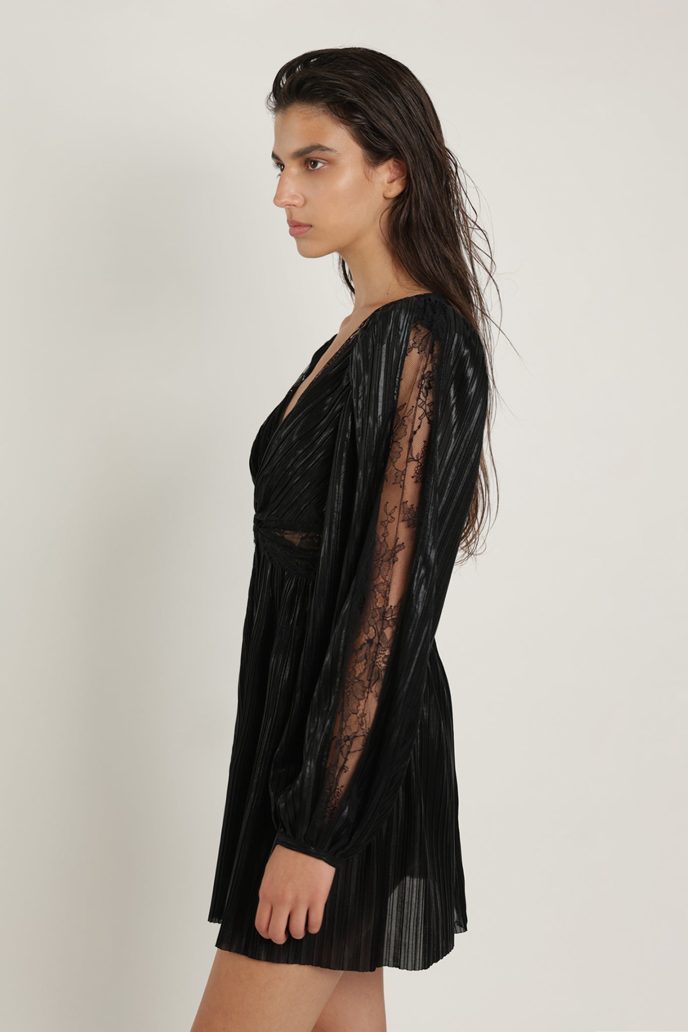 SABINA MUSAYEV - foil_pleated_knit_jet_black_summer_24