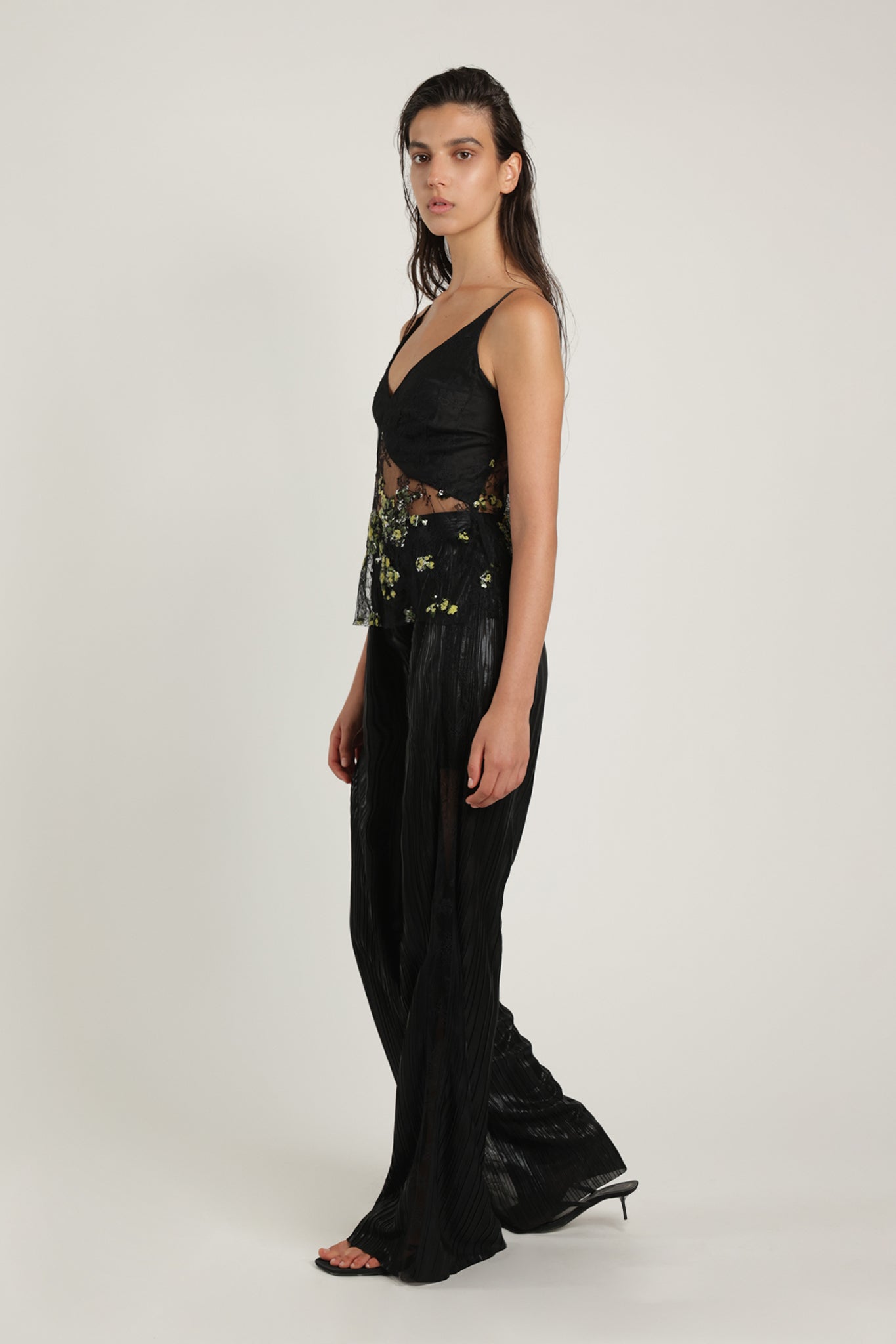 SABINA MUSAYEV - foil_pleated_knit_jet_black_summer_24