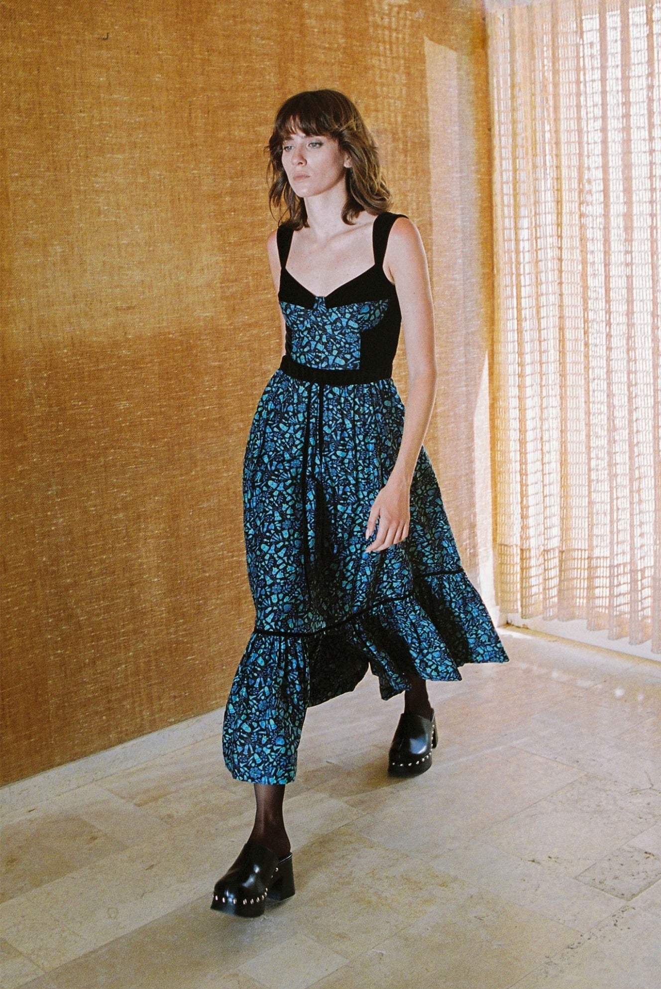 SABINA MUSAYEV - folk_woven_viscose_turquoise_fw_23_24