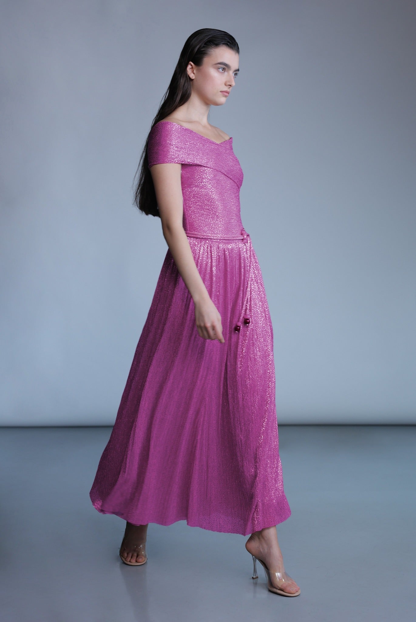 SABINA MUSAYEV - ray_lurex_w_foil_mulberry_pre_fall_24_25