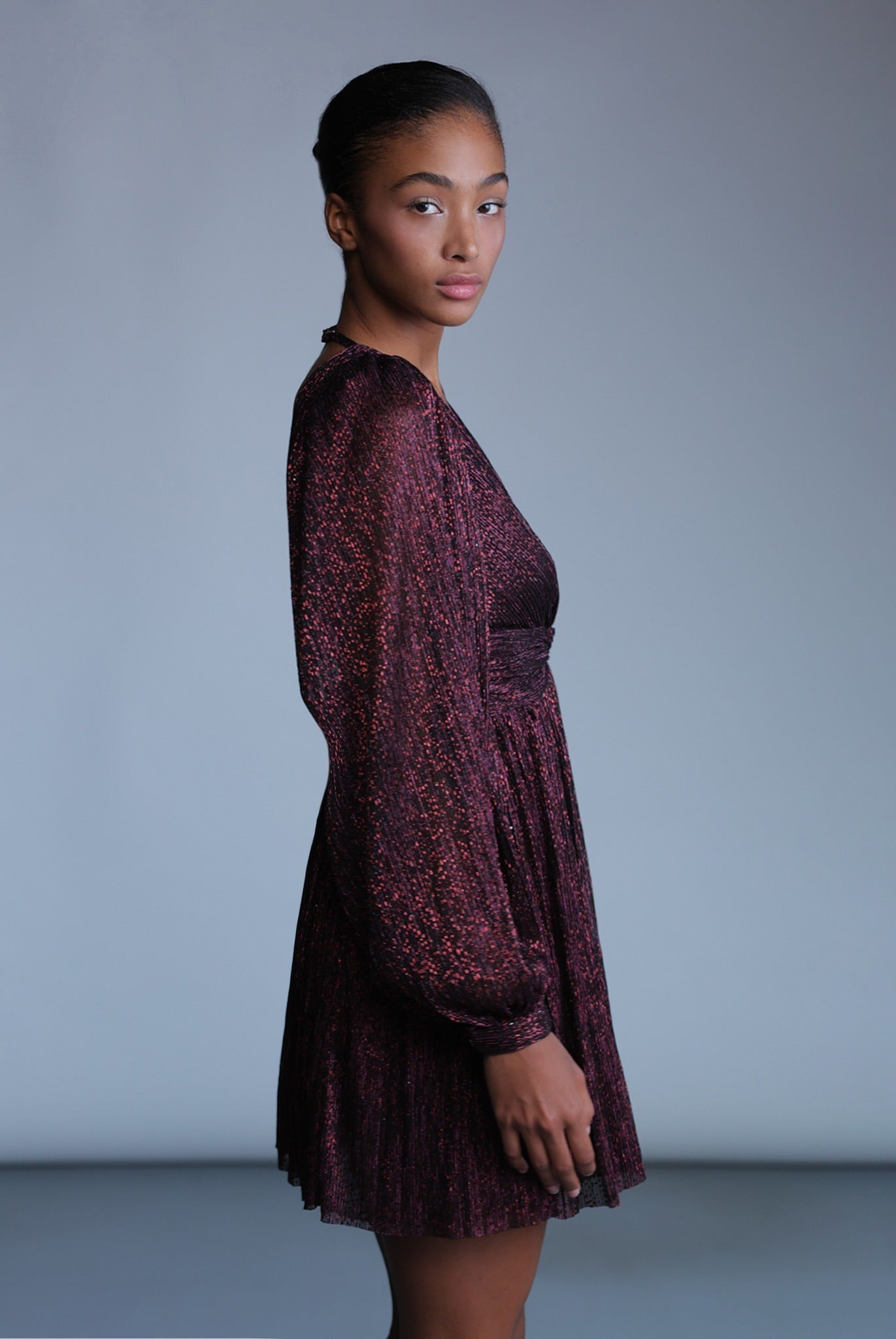 SABINA MUSAYEV - ray_lurex_w_foil_dark_raisin_pre_fall_24_25