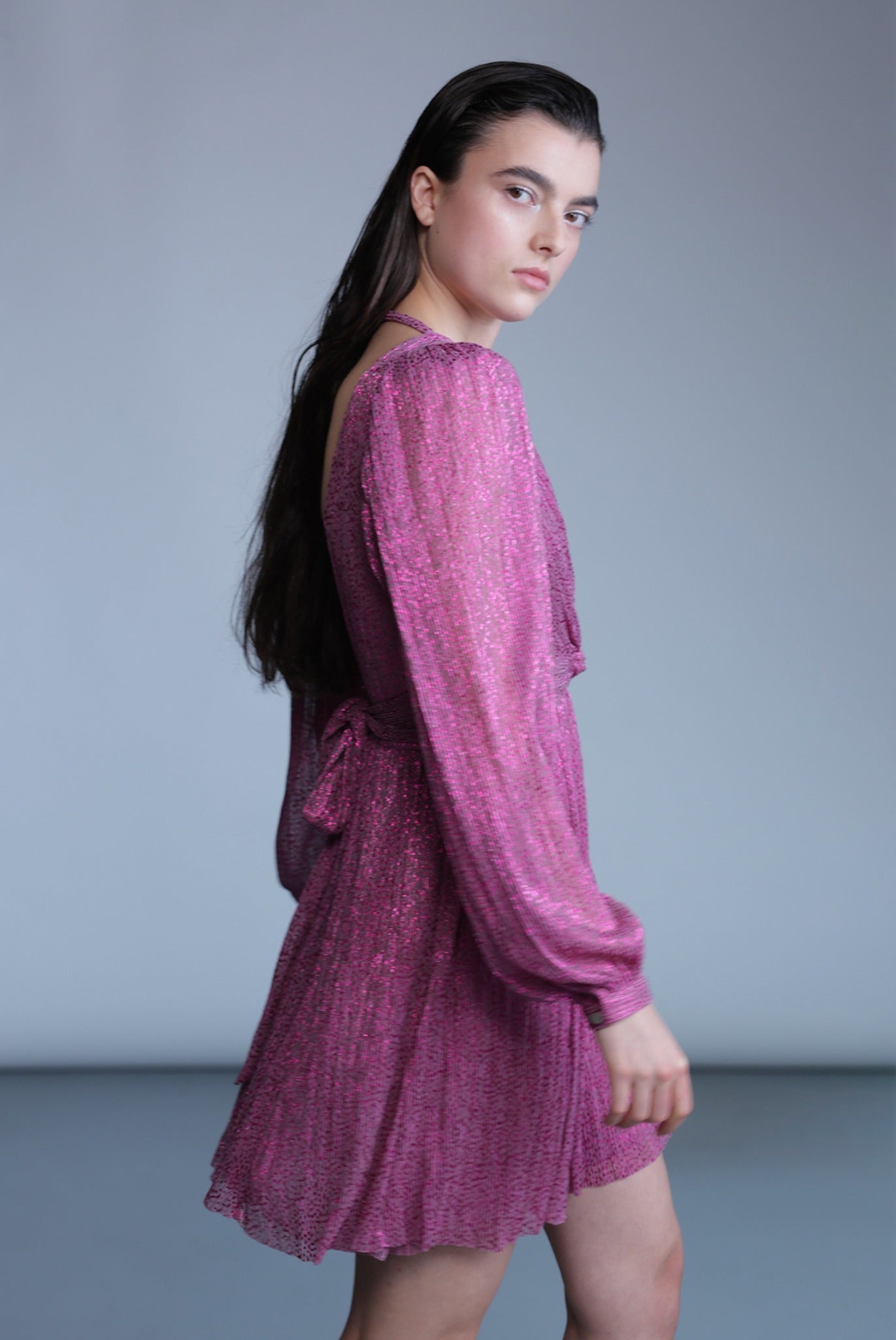 SABINA MUSAYEV - ray_lurex_w_foil_mulberry_pre_fall_24_25