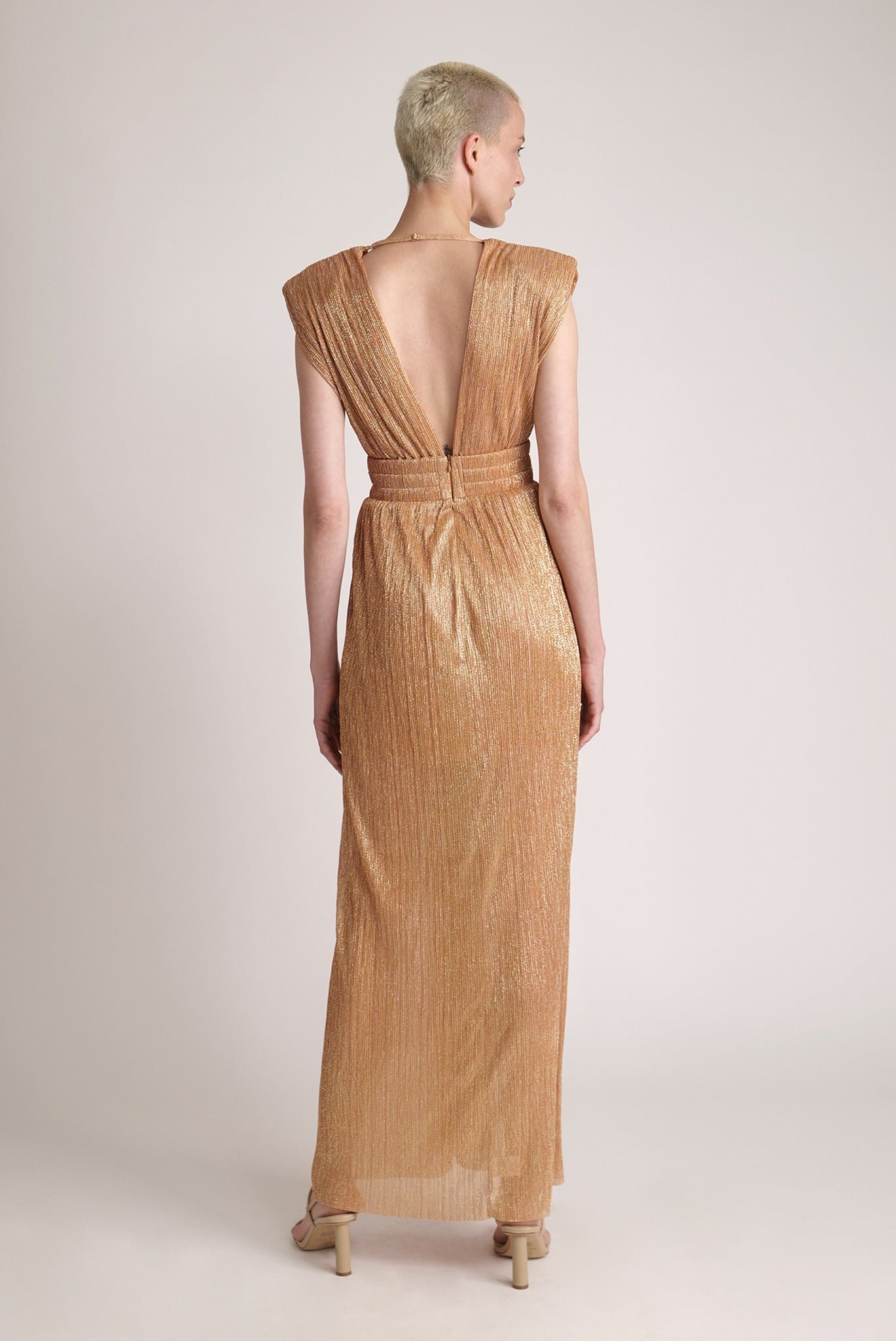 SABINA MUSAYEV - ray_lurex_w_sprinkled_foil_mandarine_spring_24
