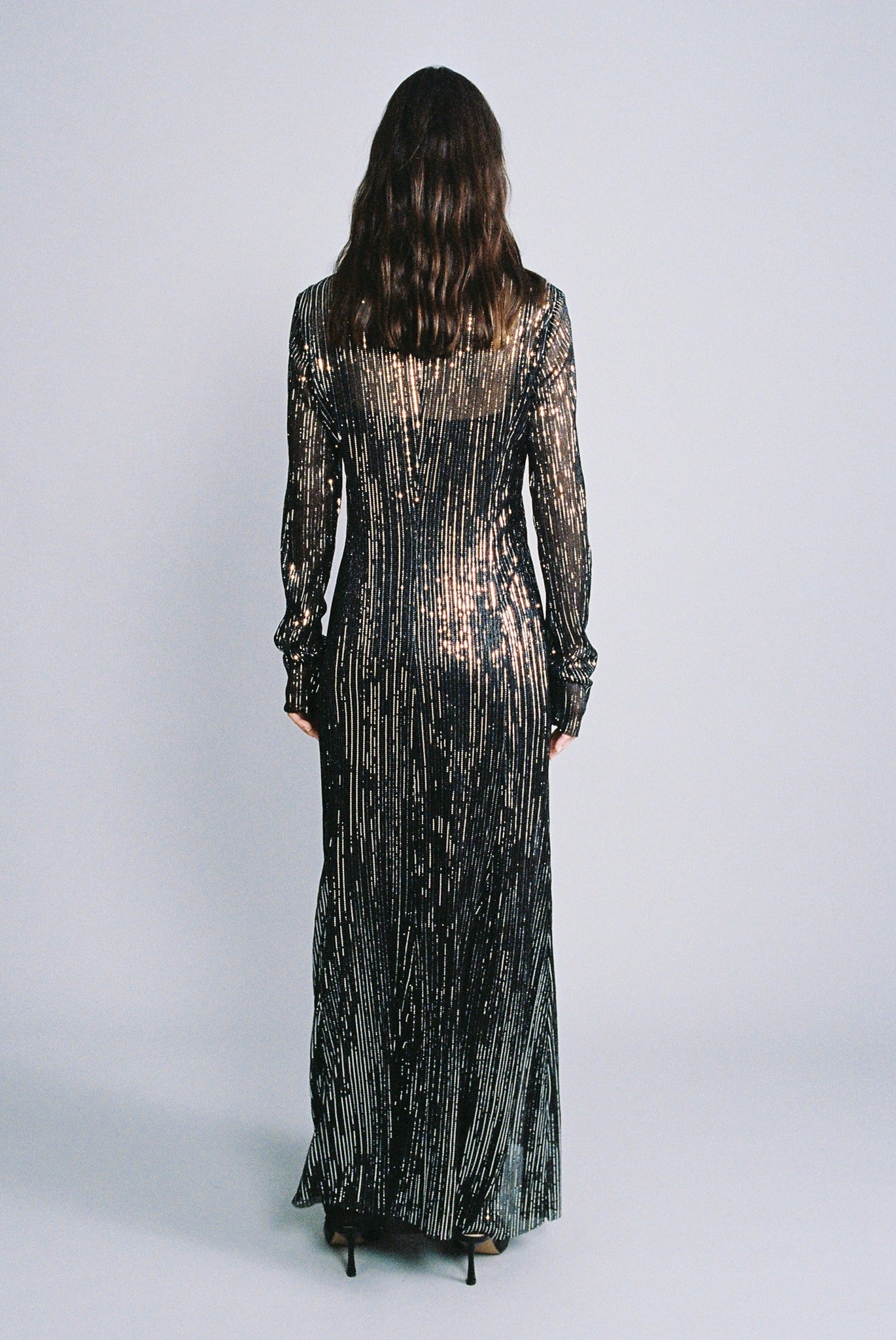 SABINA MUSAYEV - ray_lurex_trans_black_fw_24_25