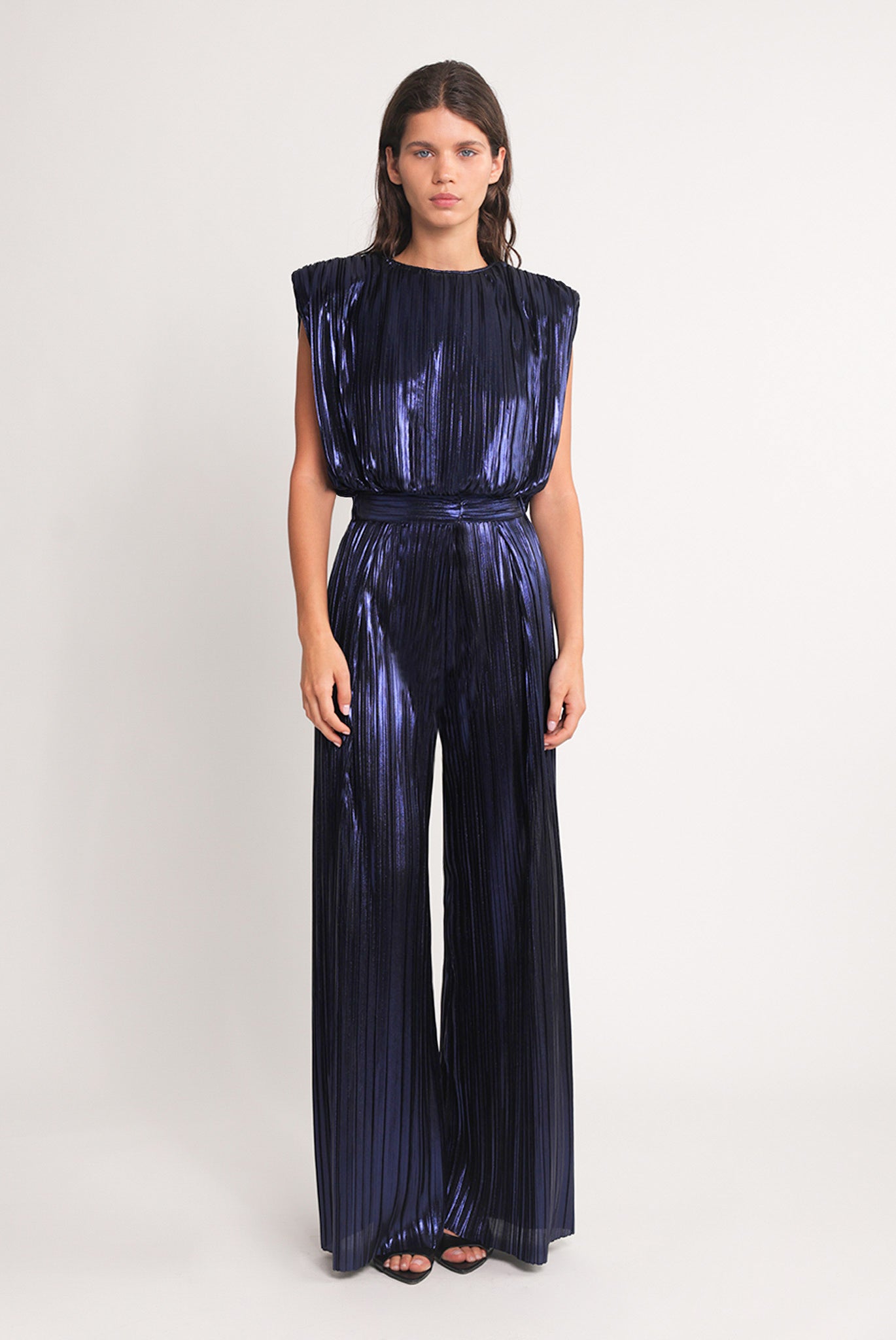 SABINA MUSAYEV - foil_pleated_knit_midnight_spring_25
