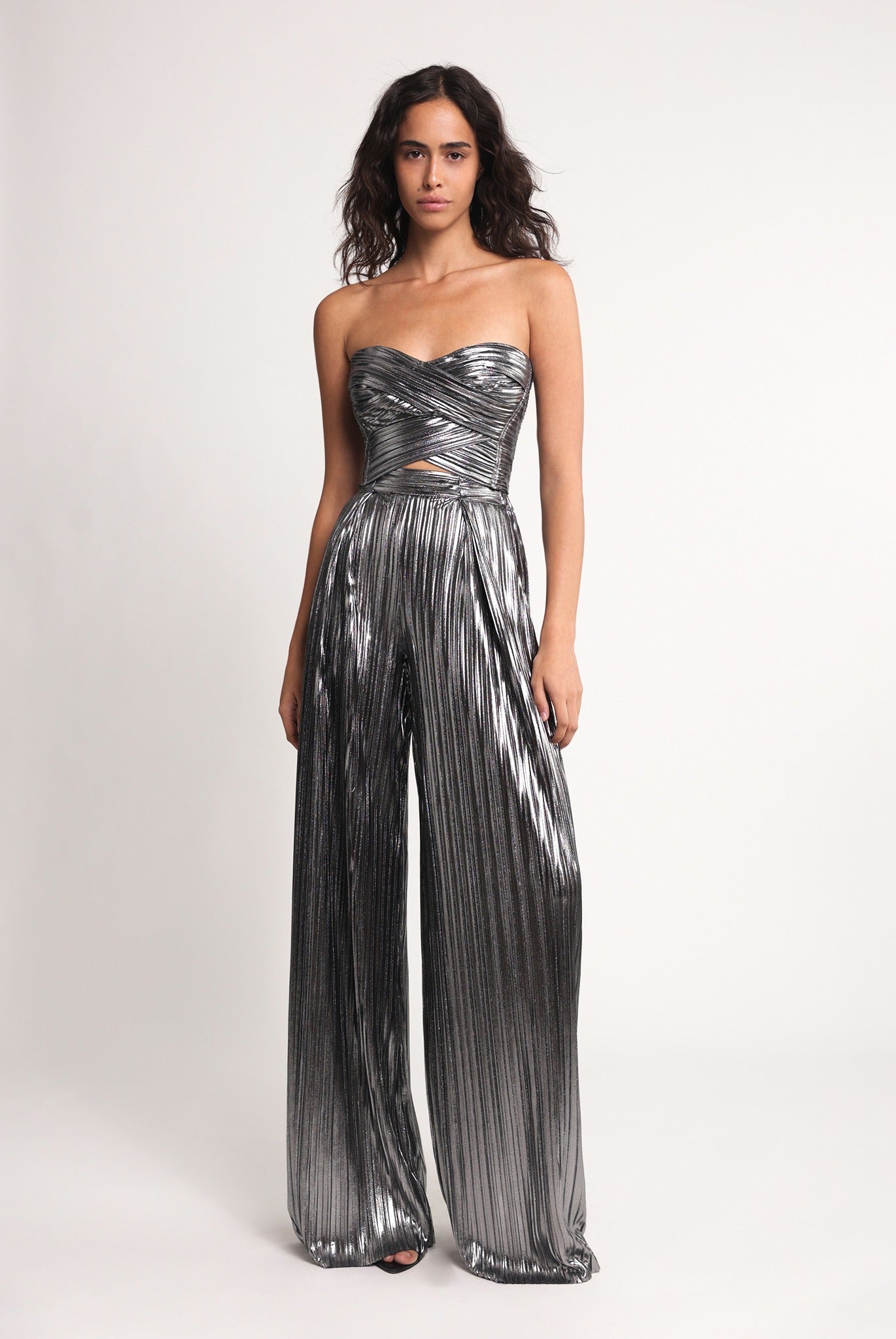 SABINA MUSAYEV - foil_pleated_knit_dark_silver_spring_25